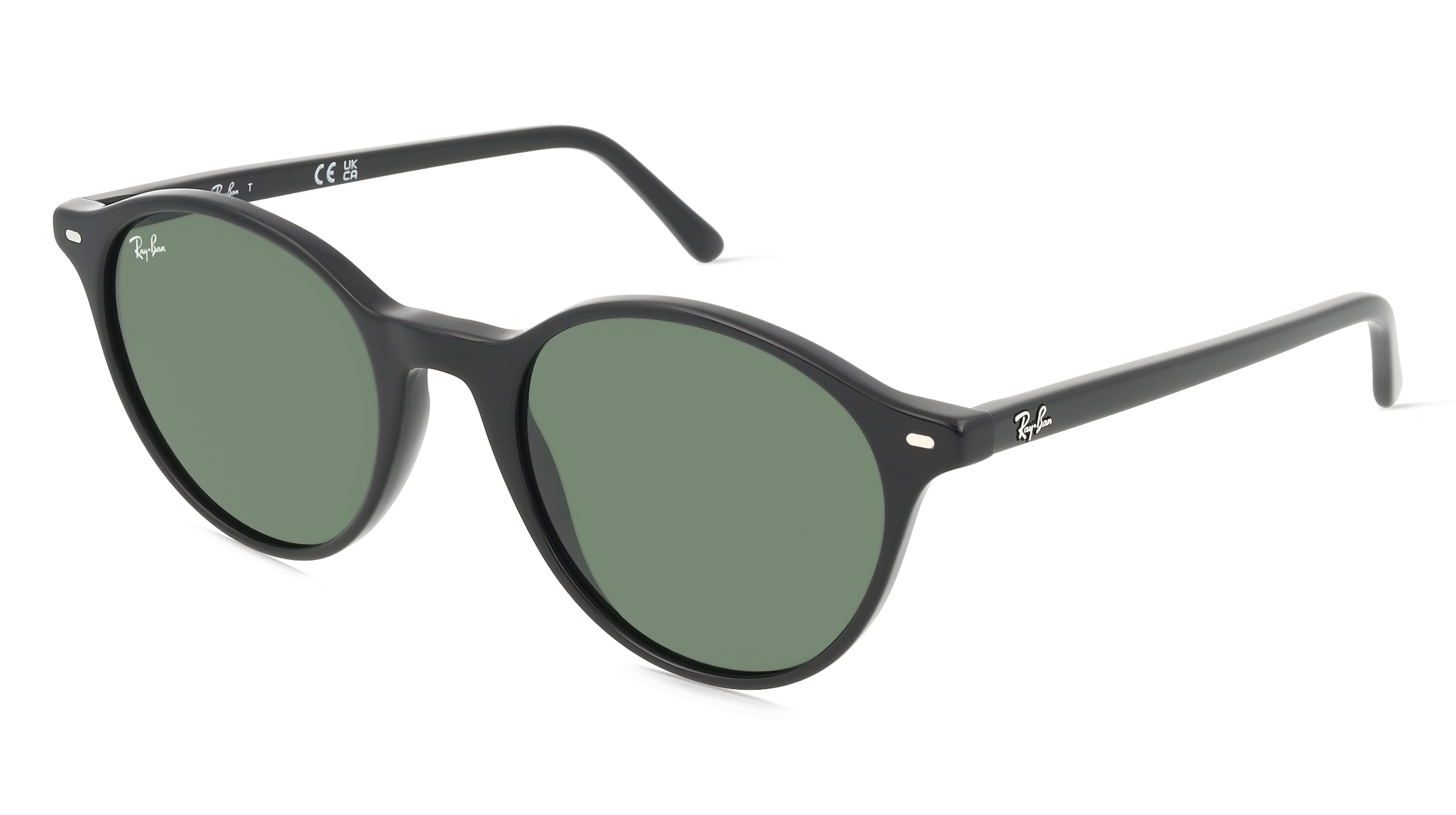 Ray-Ban RB2230 Unisex-Sonnenbrille Vollrand Panto Acetat-Gestell, Schwarz