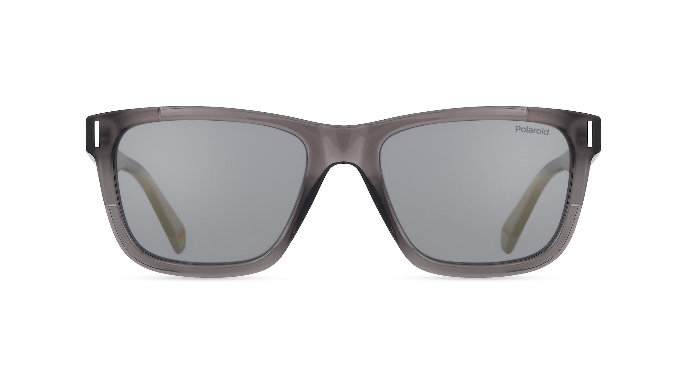 Polaroid PLD 6186/S Unisex-Sonnenbrille Vollrand Eckig Kunststoff-Gestell, grau