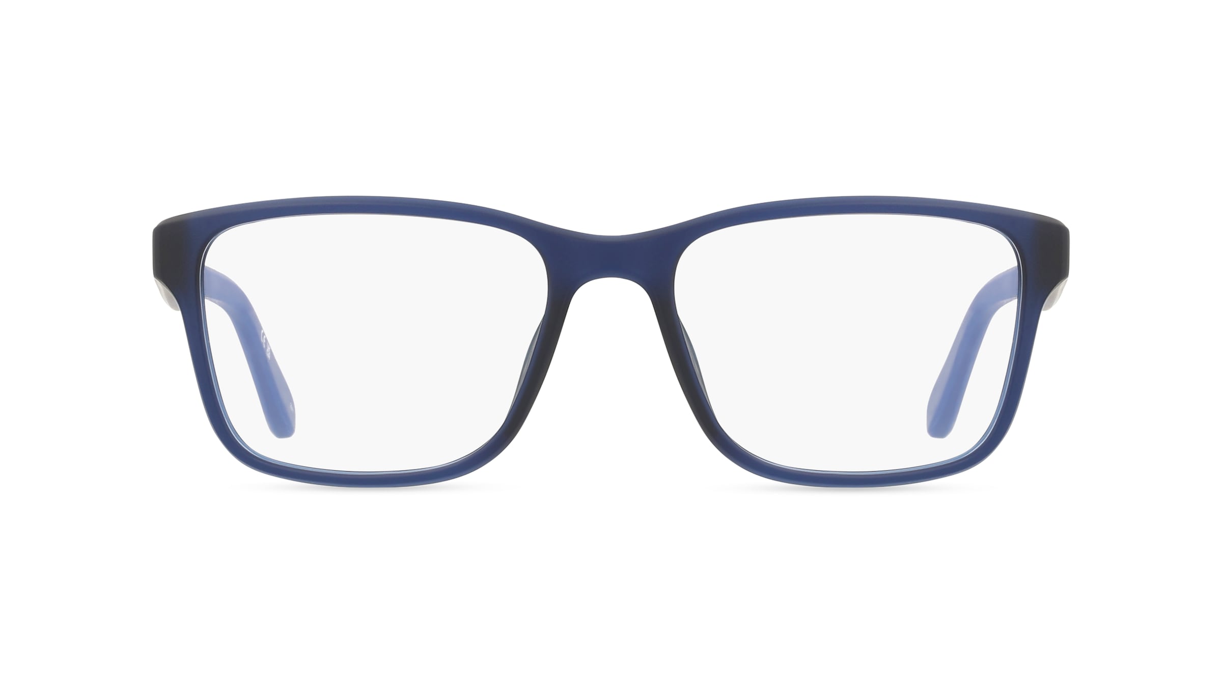 Nike 7014 Herren-Brille inkl. Gläser Vollrand Eckig Kunststoff-Gestell 53mm/17mm/145mm, blau