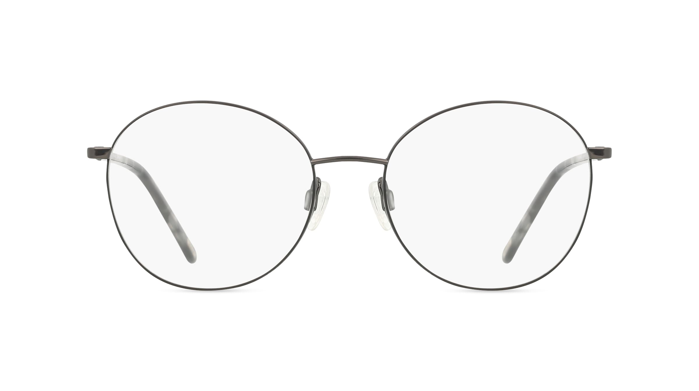 JOOP! JP 3250 Damen-Brille inkl. Gläser Vollrand Rund Metall-Gestell 50mm/17mm/135mm, grau