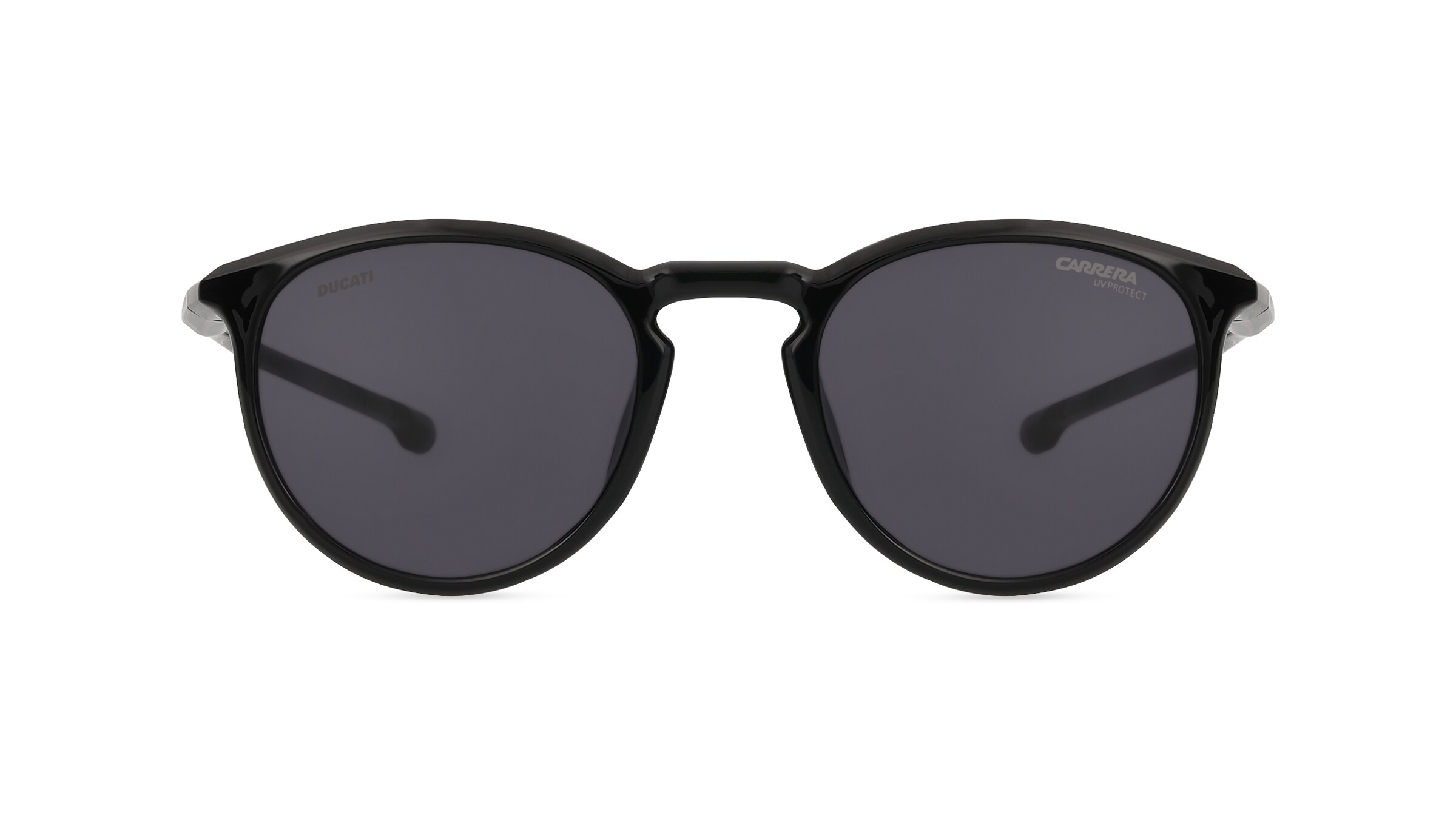 Carrera CARDUC 035/S Herren-Sonnenbrille Vollrand Panto Kunststoff-Gestell, schwarz