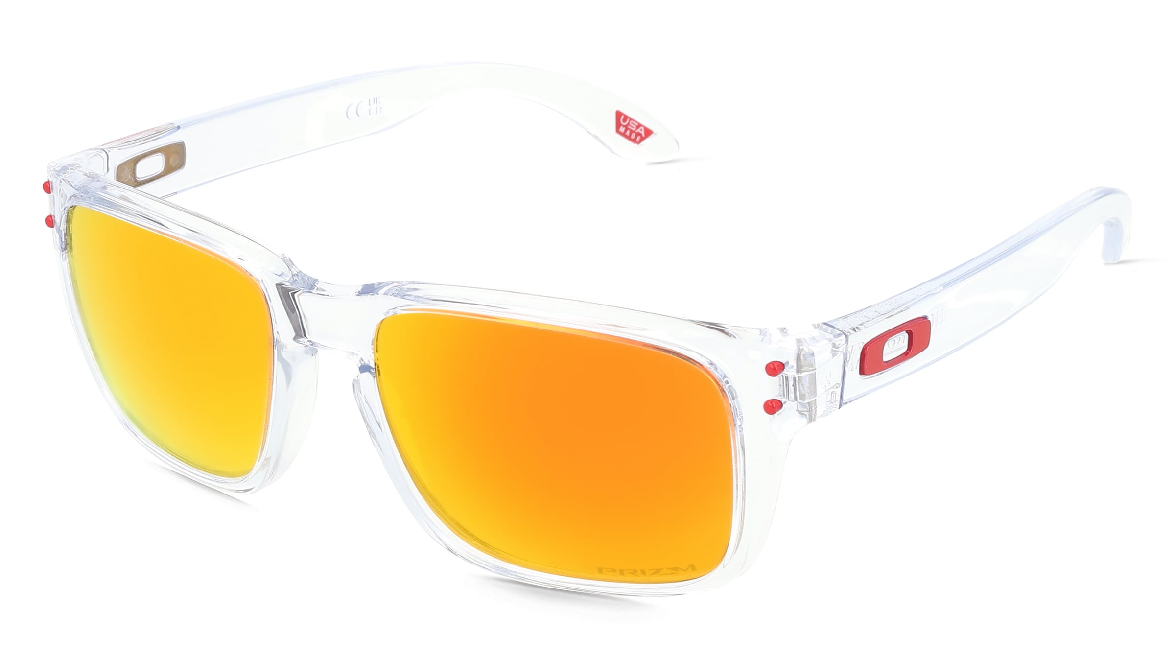 Oakley OJ9014 Kinder-Sonnenbrille Vollrand Quadratisch Kunststoff-Gestell, Transparent