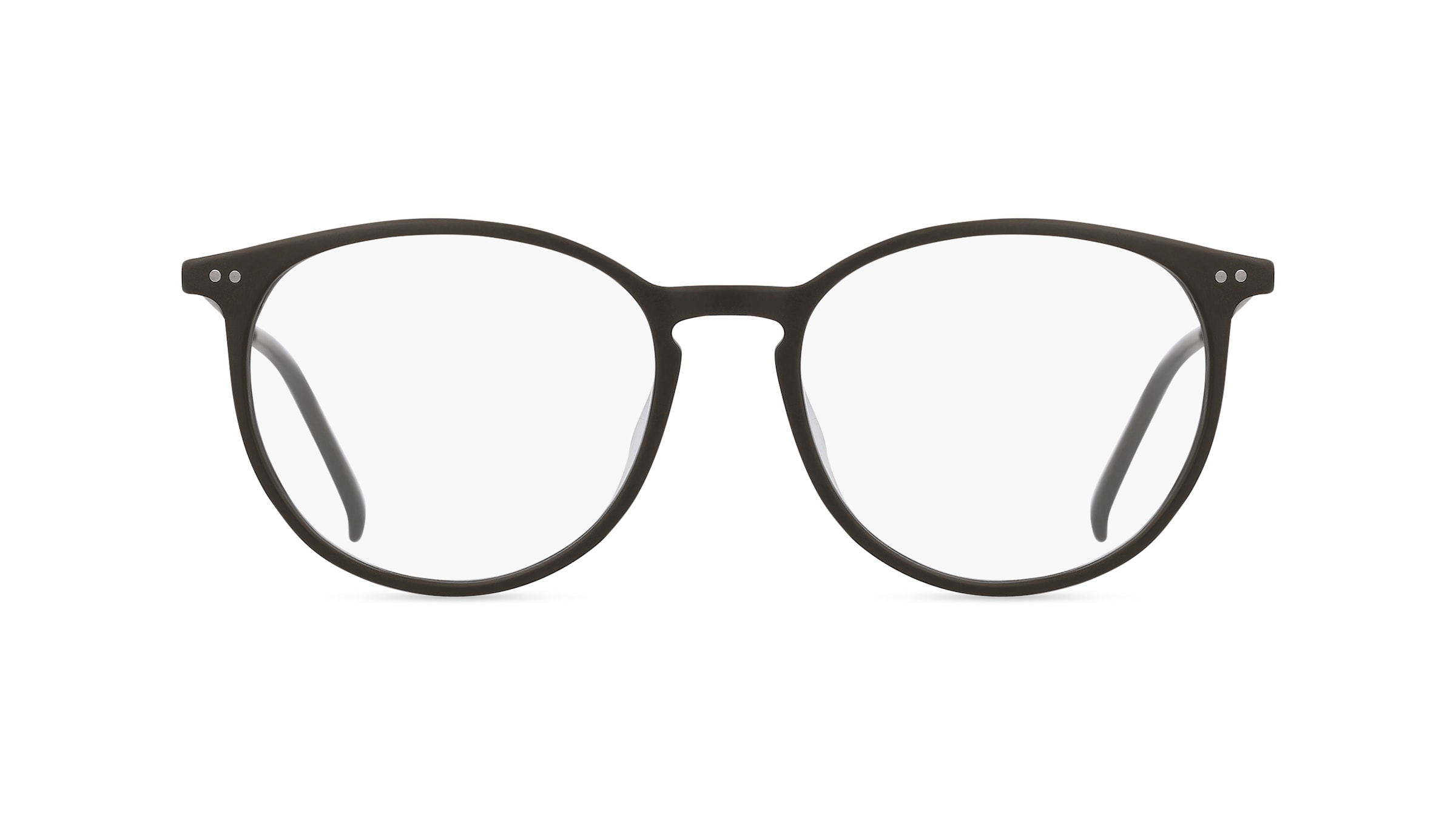 Fielmann MI 052 FLEX CL Unisex-Brille inkl. Gläser Vollrand Panto Acetat-Gestell 51mm/17mm/145mm, Grün