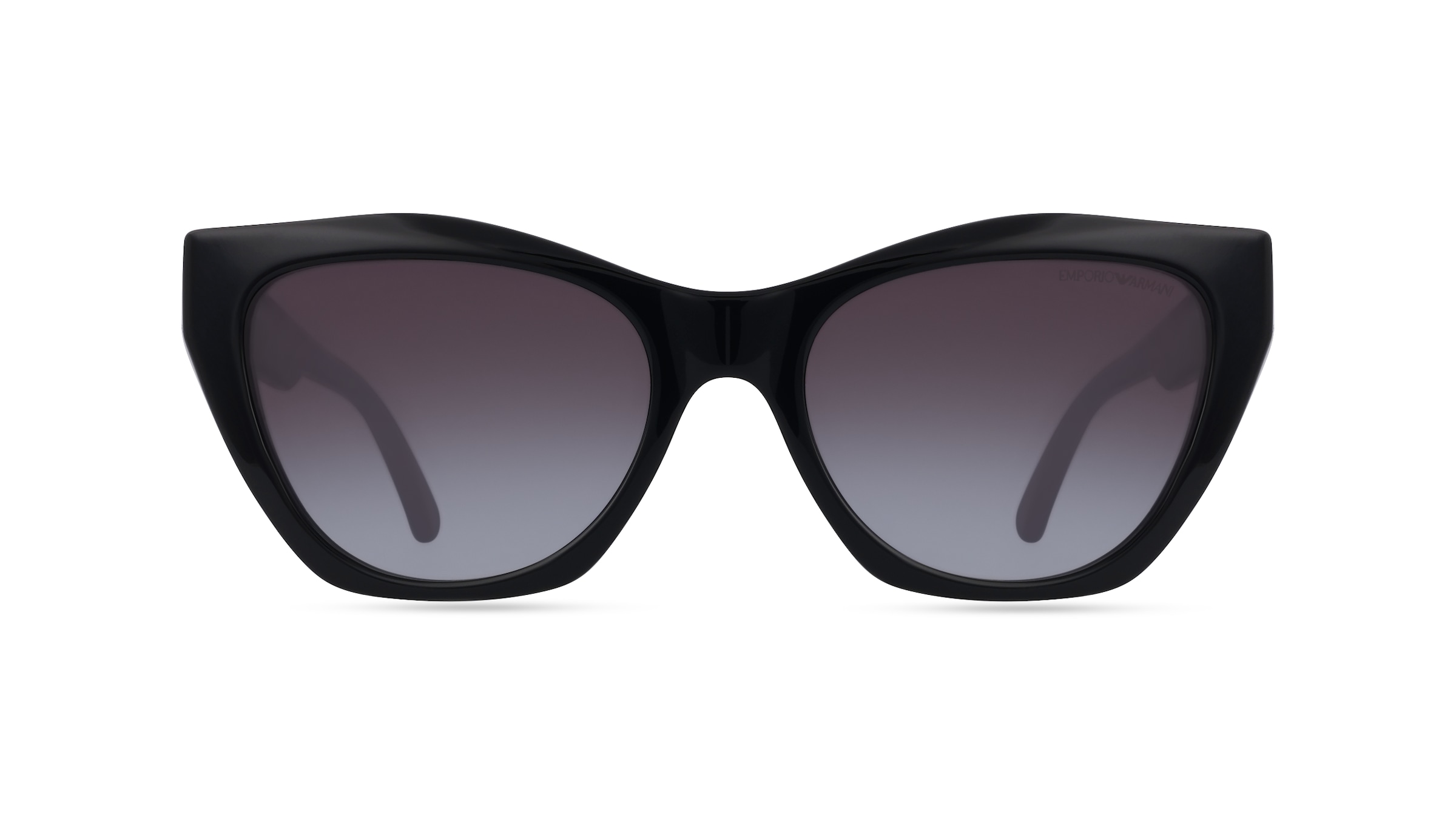 Emporio Armani EA 4176 Damen-Sonnenbrille Vollrand Butterfly Kunststoff-Gestell, schwarz