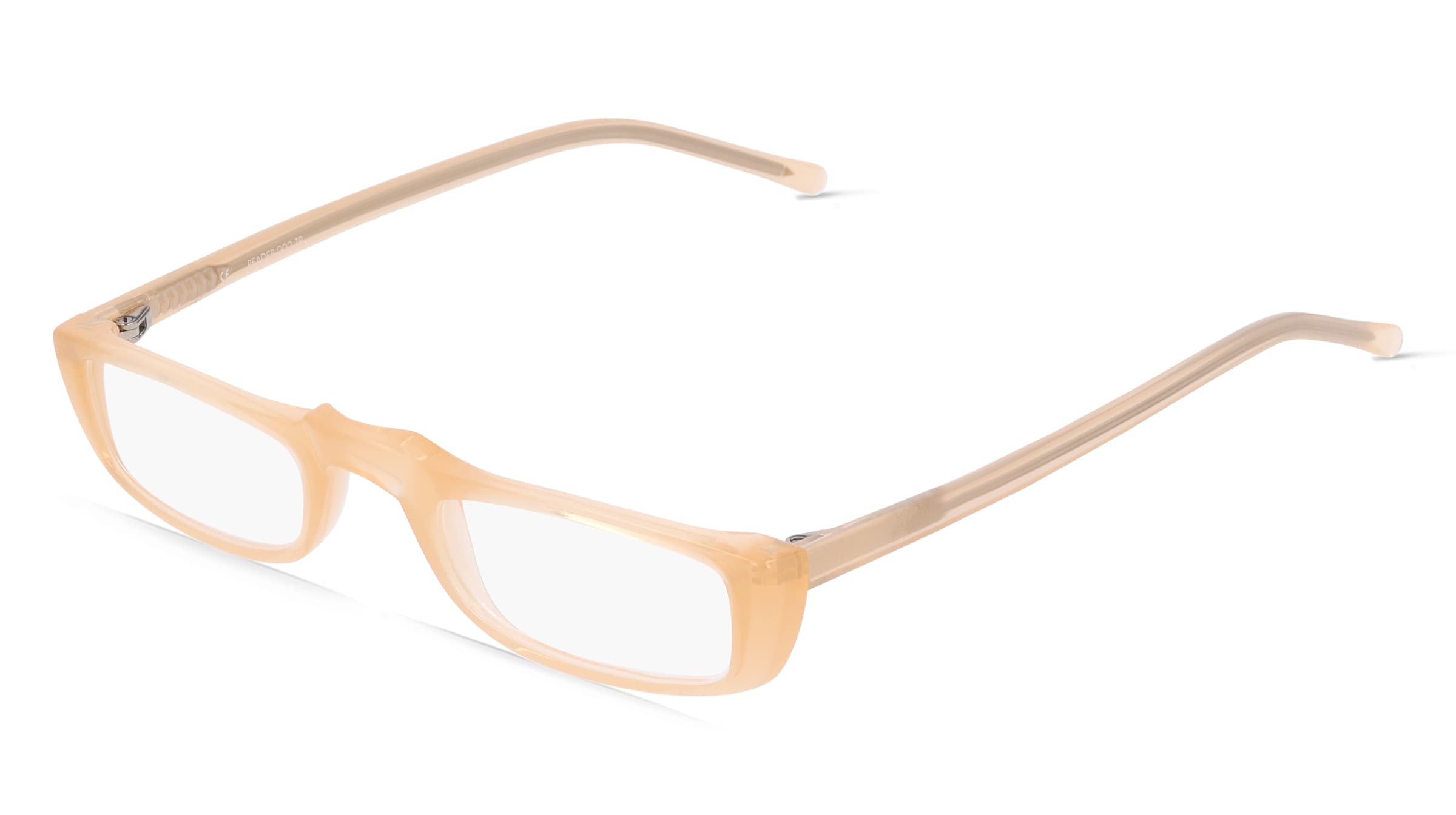 Fielmann READER 002 Unisex-Fertiglesebrille Vollrand Quadratisch Propionat-Gestell, Orange