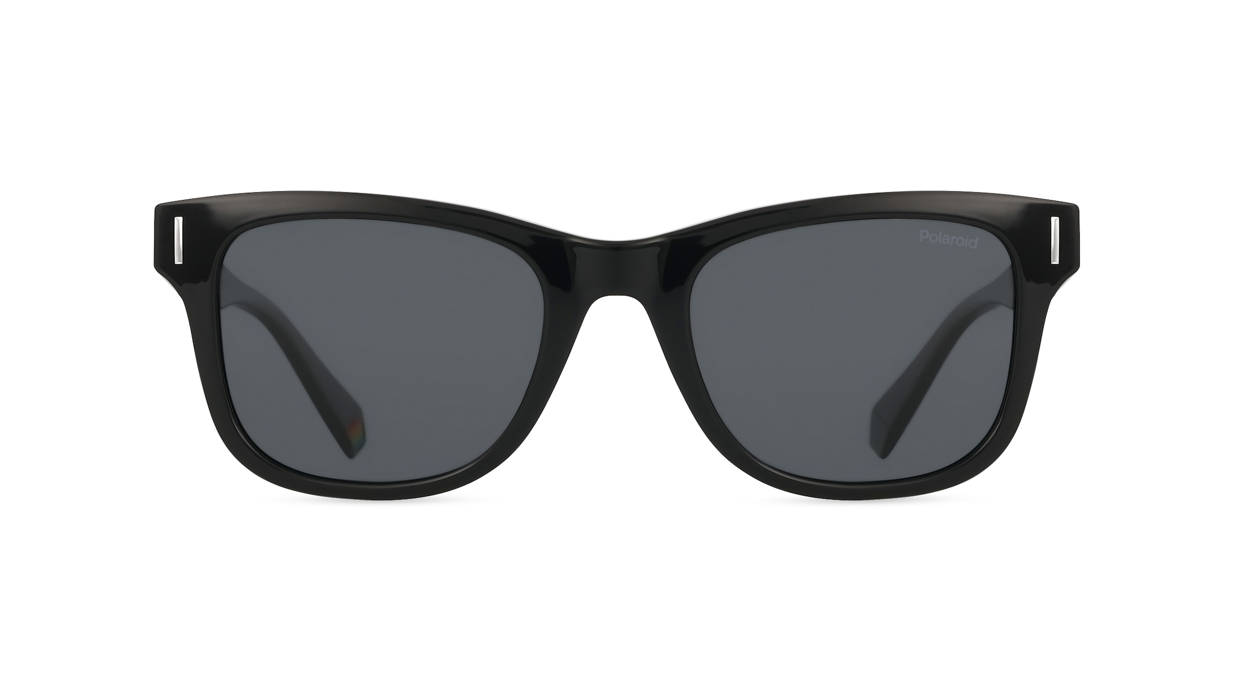 Polaroid PLD 6206/S Unisex-Sonnenbrille Vollrand Eckig Kunststoff-Gestell, schwarz