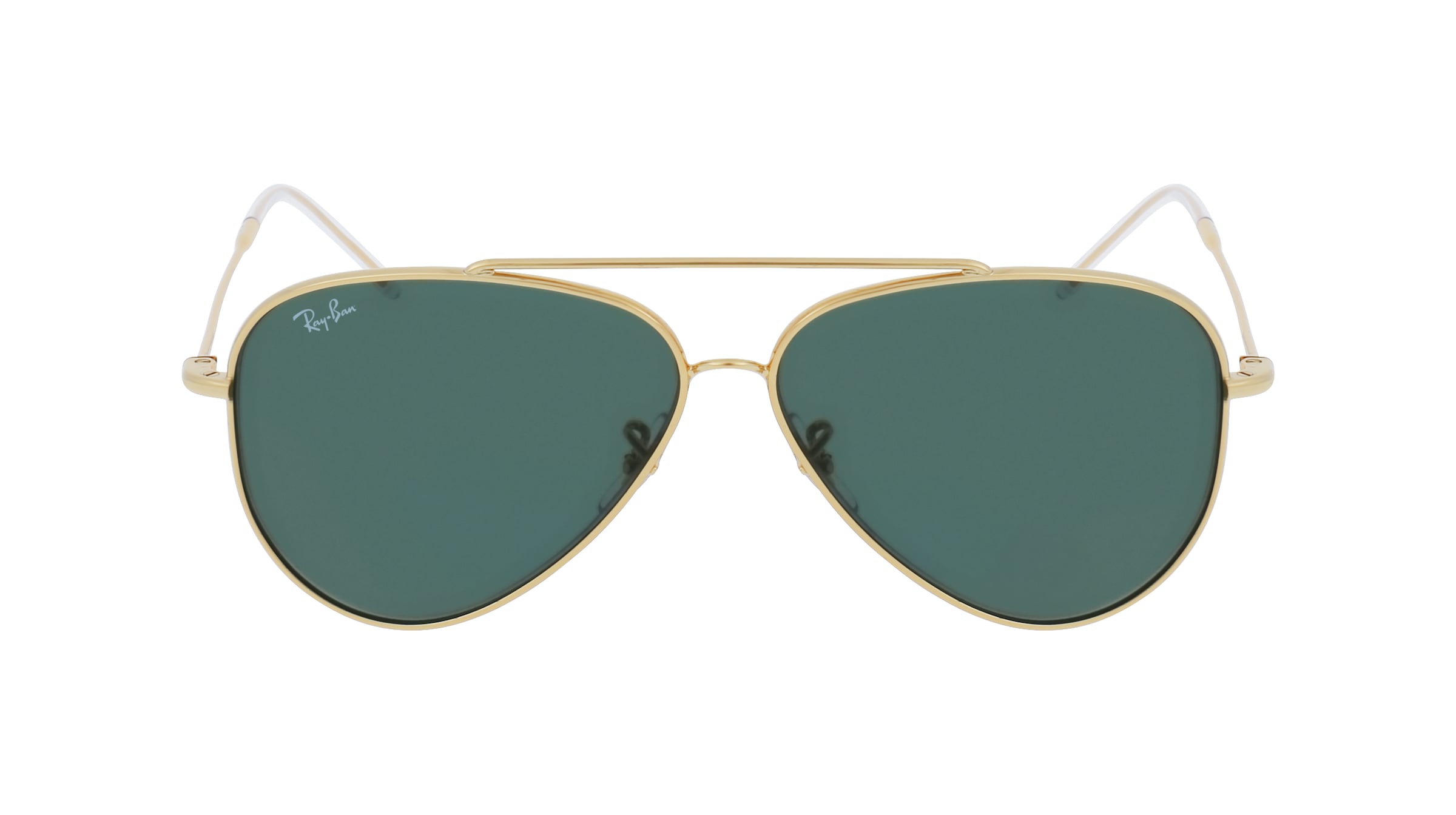 Ray-Ban RBR0101S AVIATOR REVERSE Damen-Sonnenbrille Vollrand Pilot Metall-Gestell, gold