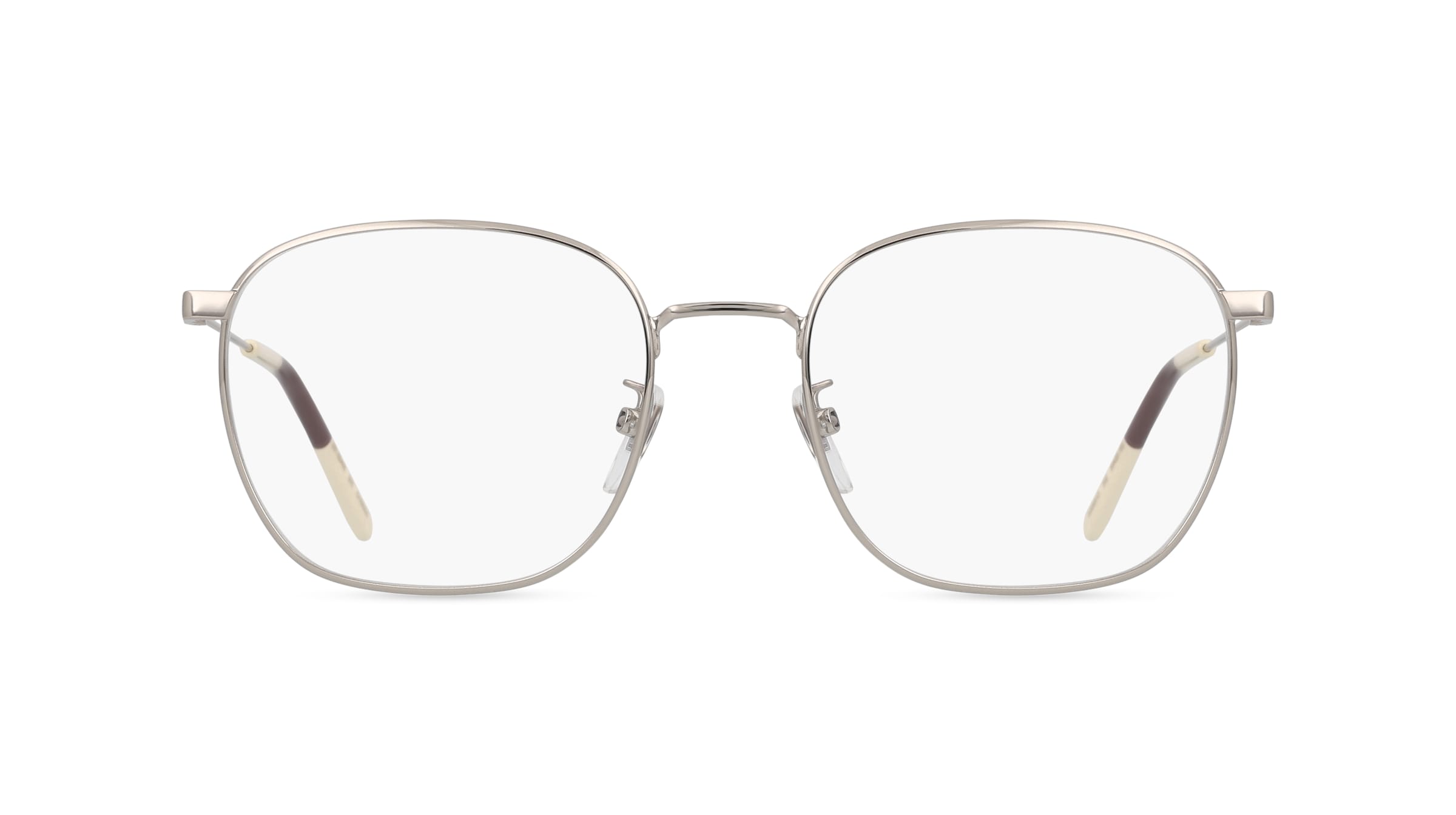 Gucci GG0681O Unisex-Brille inkl. Gläser Vollrand Eckig Metall-Gestell 54mm/20mm/150mm, silber