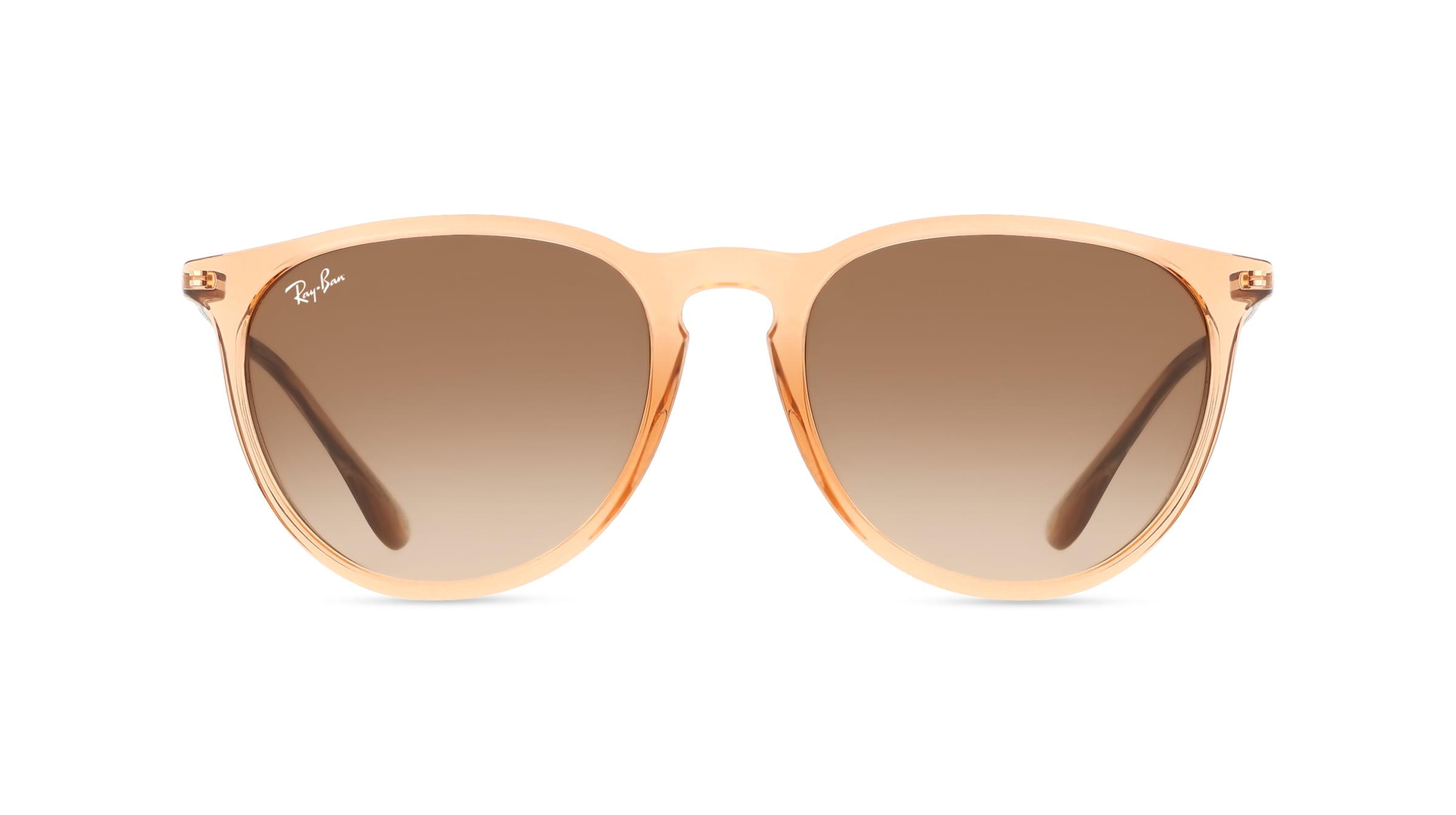 Ray-Ban RB 4171 ERIKA Damen-Sonnenbrille Vollrand Panto Kunststoff-Gestell, transparent