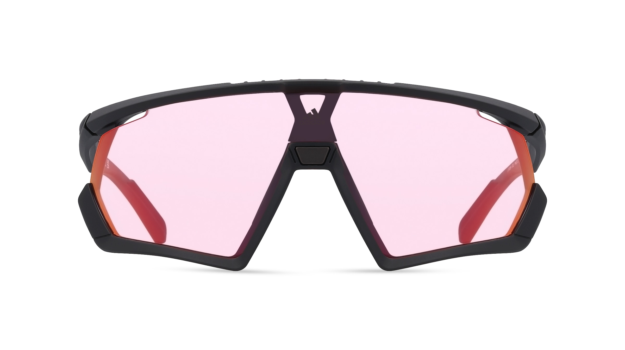 Adidas SP0054 Unisex-Sonnenbrille Vollrand Monoscheibe Kunststoff-Gestell, schwarz