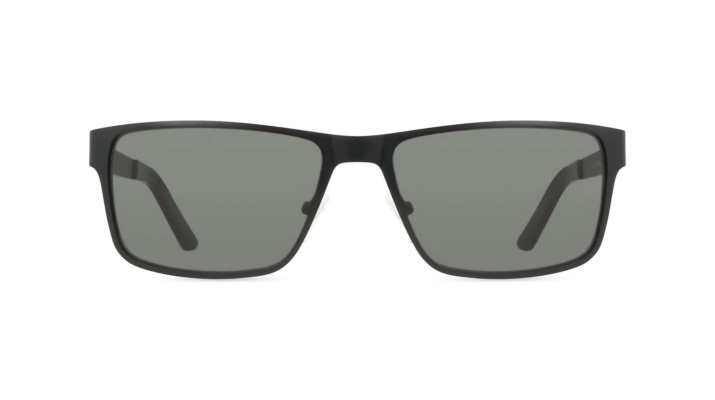 Fielmann AT 008 SUN FA Herren-Sonnenbrille Vollrand Quadratisch Edelstahl-Gestell, Schwarz