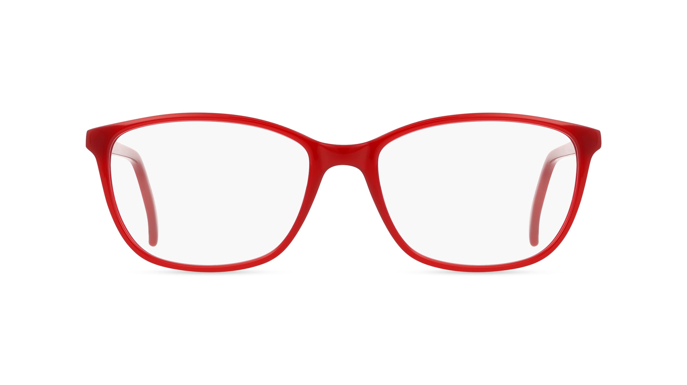 Fielmann JIL 027 CL VERA Damen-Brille inkl. Gläser Vollrand Butterfly Acetat-Gestell 55mm/17mm/145mm, rot