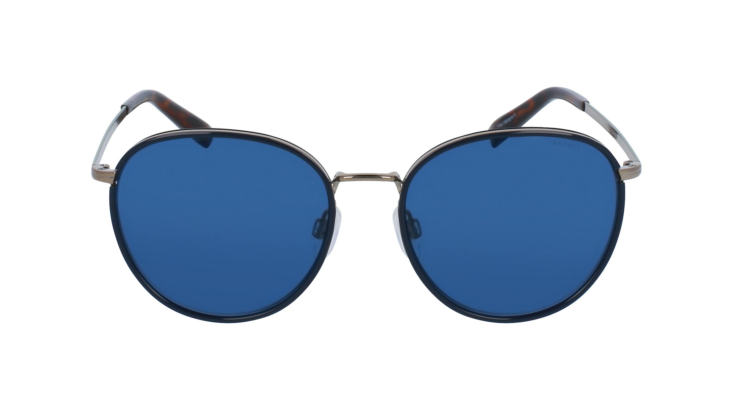 Esprit 40100 Unisex-Sonnenbrille Vollrand Panto Metall-Gestell, blau