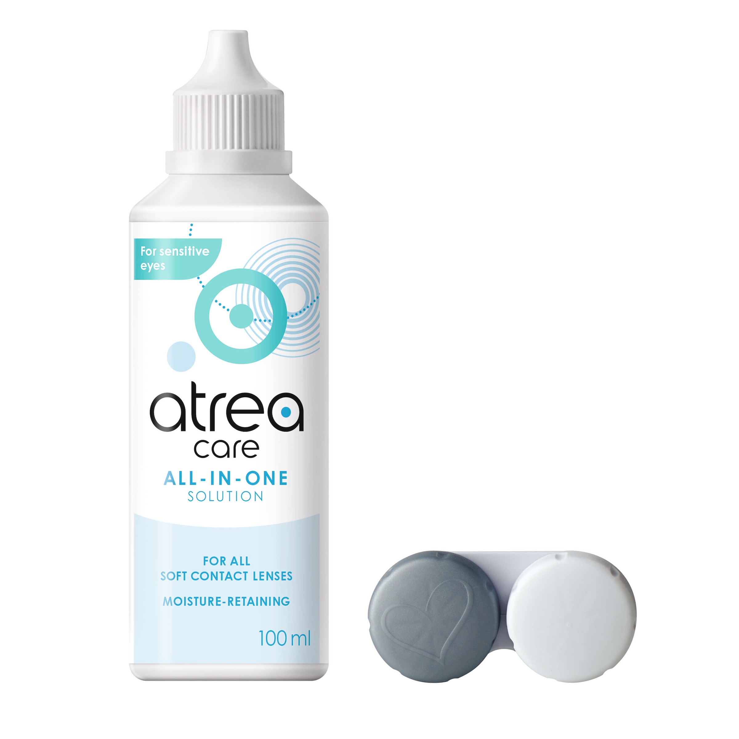Atrea Care All-in-One (100ml Kombilösung + 1x Behälter) Kombilösung, Pflegemittel
