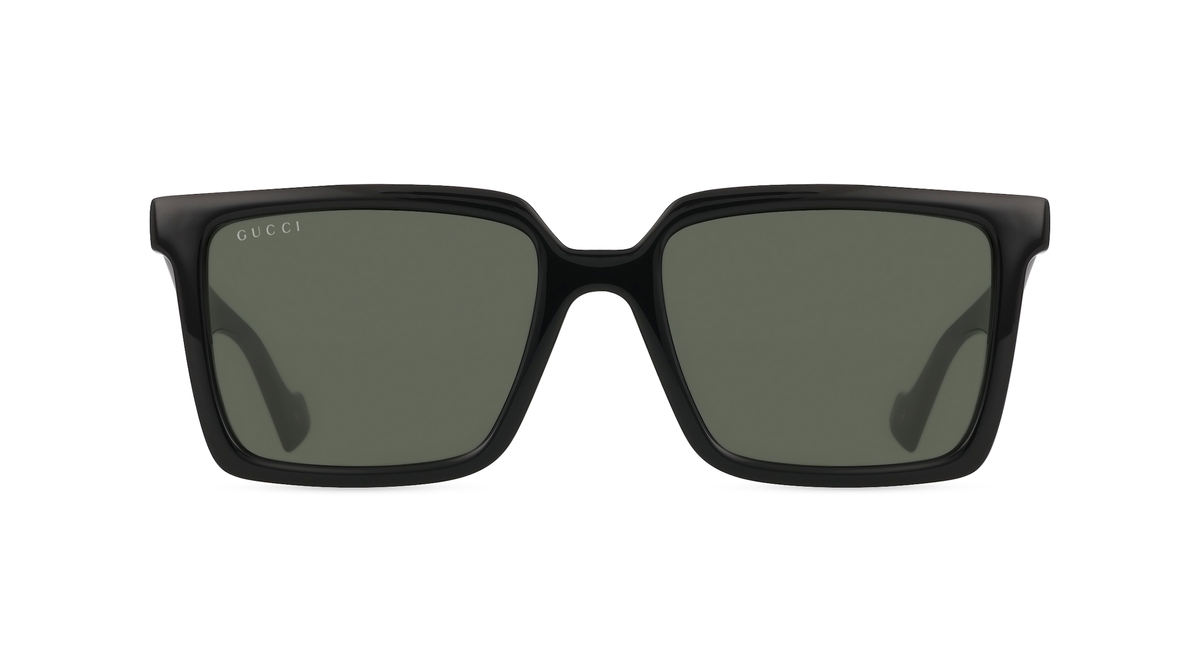 Gucci GG1540S Herren-Sonnenbrille Vollrand Eckig Acetat-Gestell, schwarz