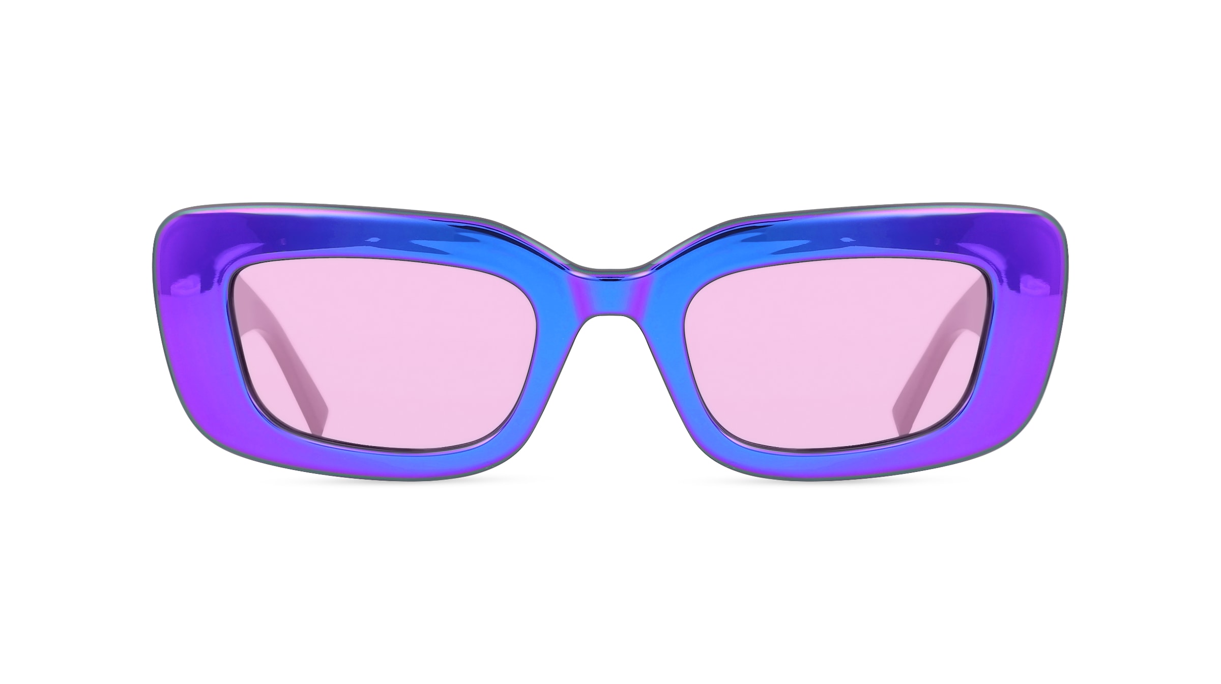 Karl Lagerfeld KL6164S Damen-Sonnenbrille Vollrand Eckig Kunststoff-Gestell, lila