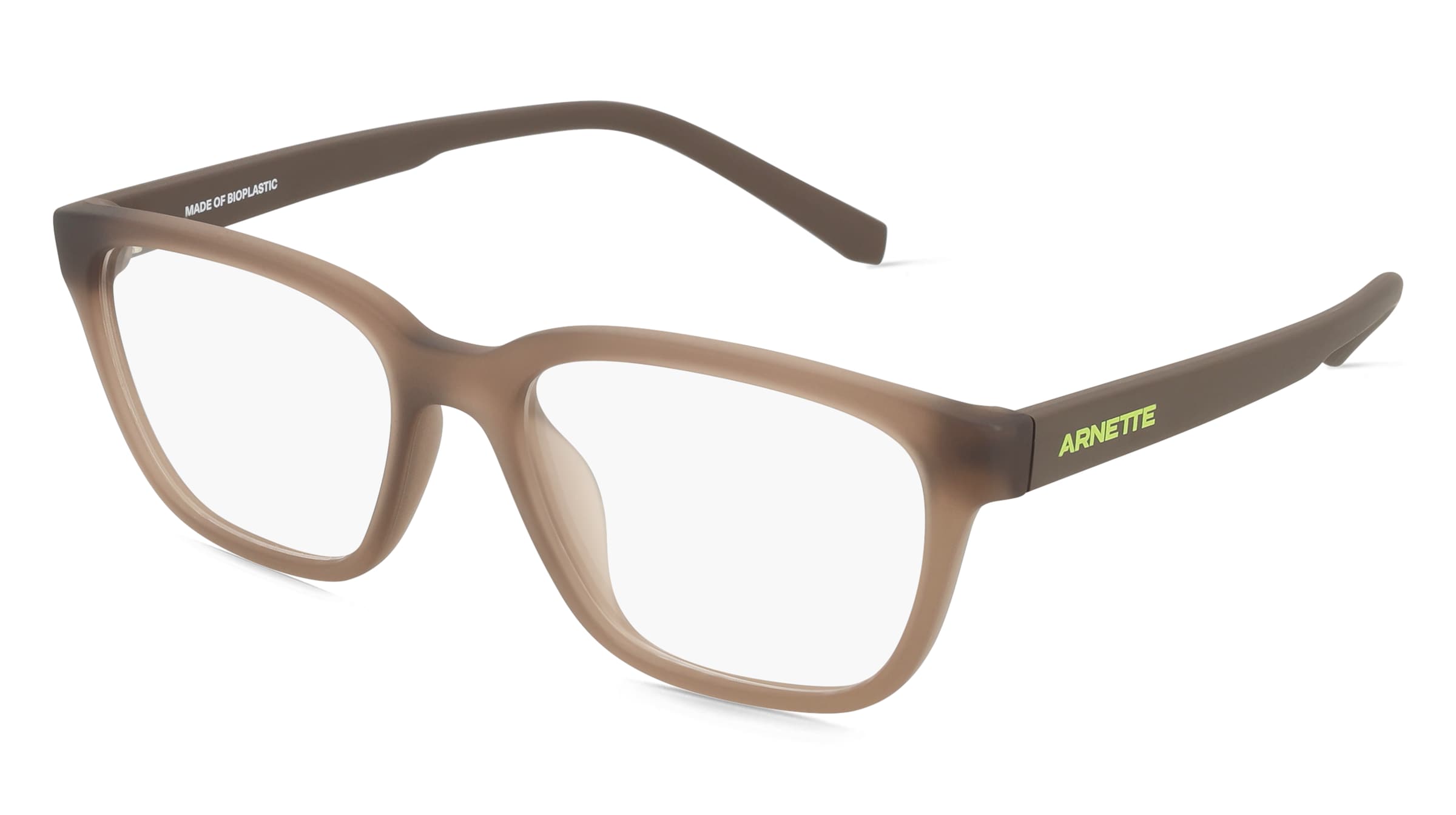 Arnette 0AN7250U PHEOBE Herren-Brille inkl. Gläser Vollrand Quadratisch Acetat-Gestell 52/17/145, Braun