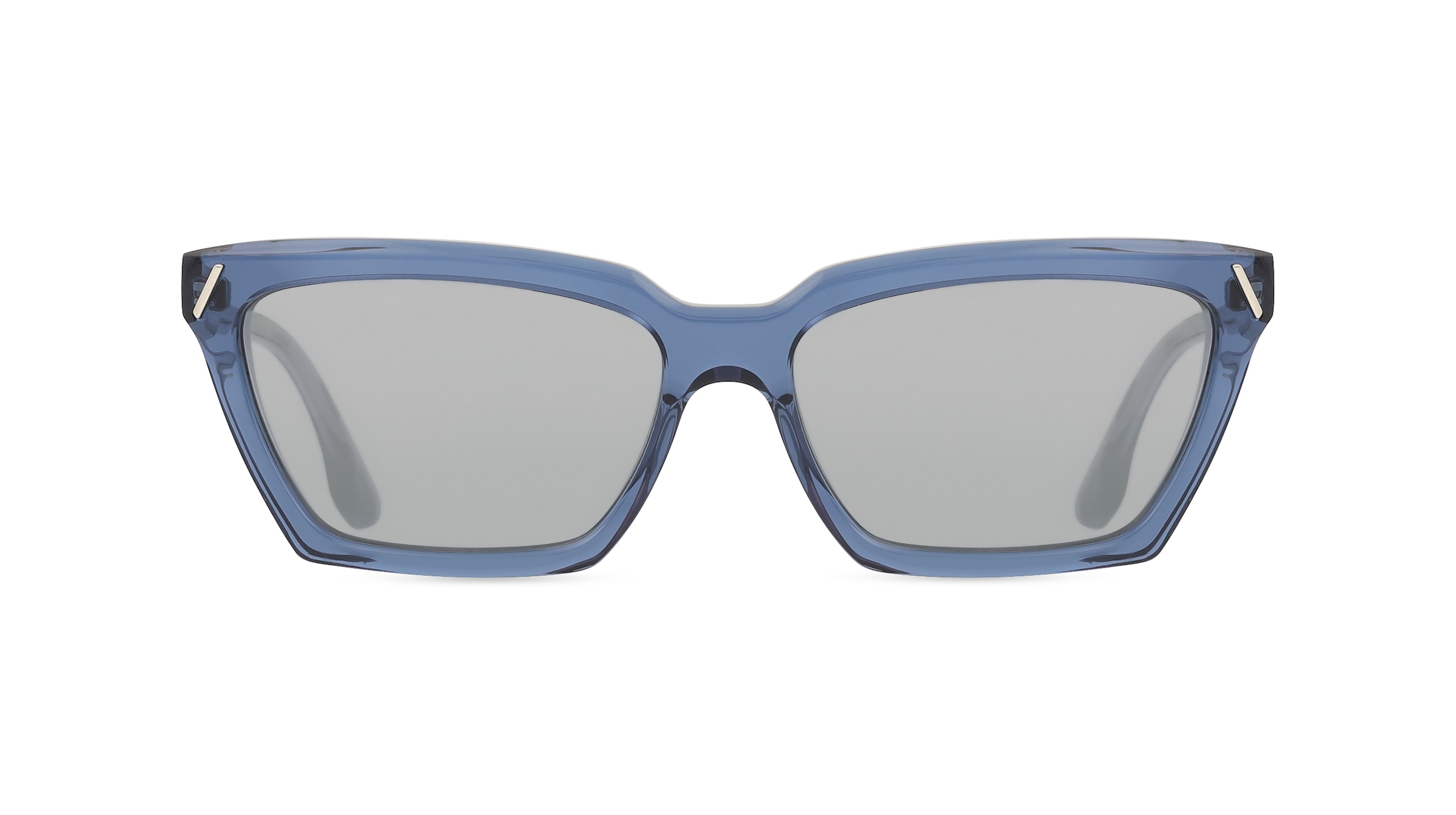 Victoria Beckham VB661S Damen-Sonnenbrille Vollrand Eckig Acetat-Gestell, blau