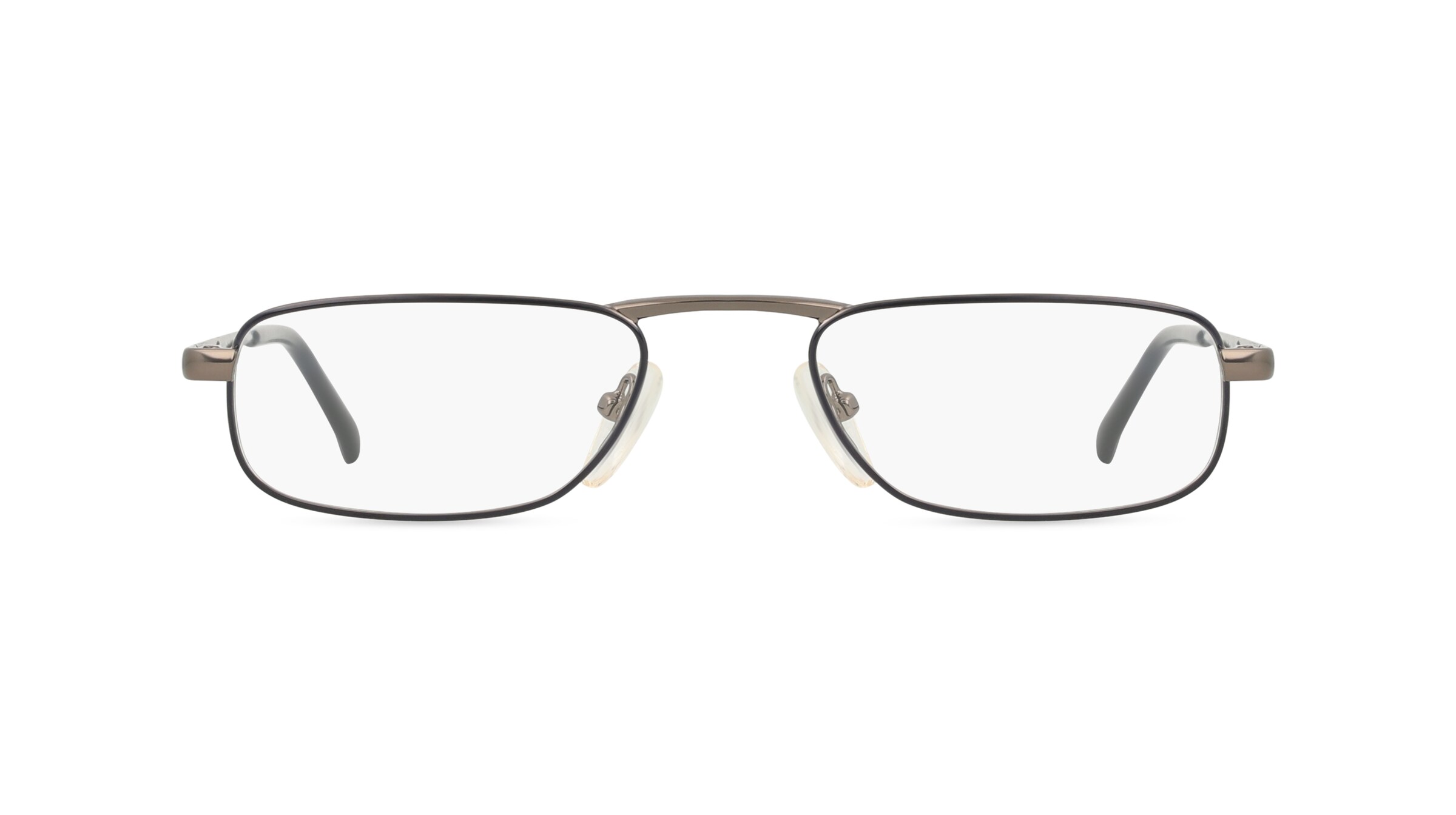 Fielmann MC 25 MOD HALF FLEX TR Herren-Brille inkl. Gläser Vollrand Schmal Metall-Gestell 51mm/20mm/145mm, grau