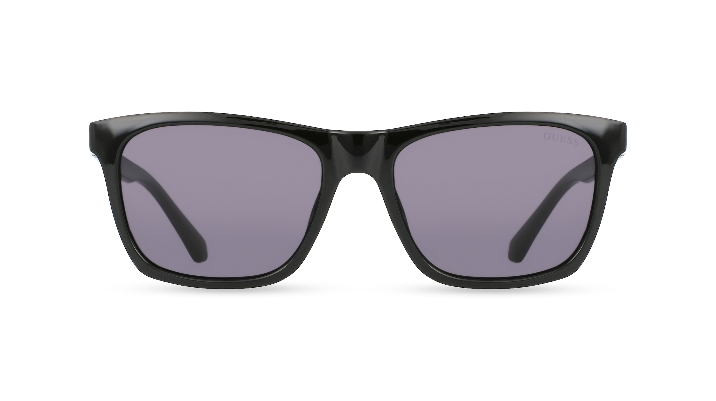 Guess GU00044 Herren-Sonnenbrille Vollrand Eckig Kunststoff-Gestell, schwarz