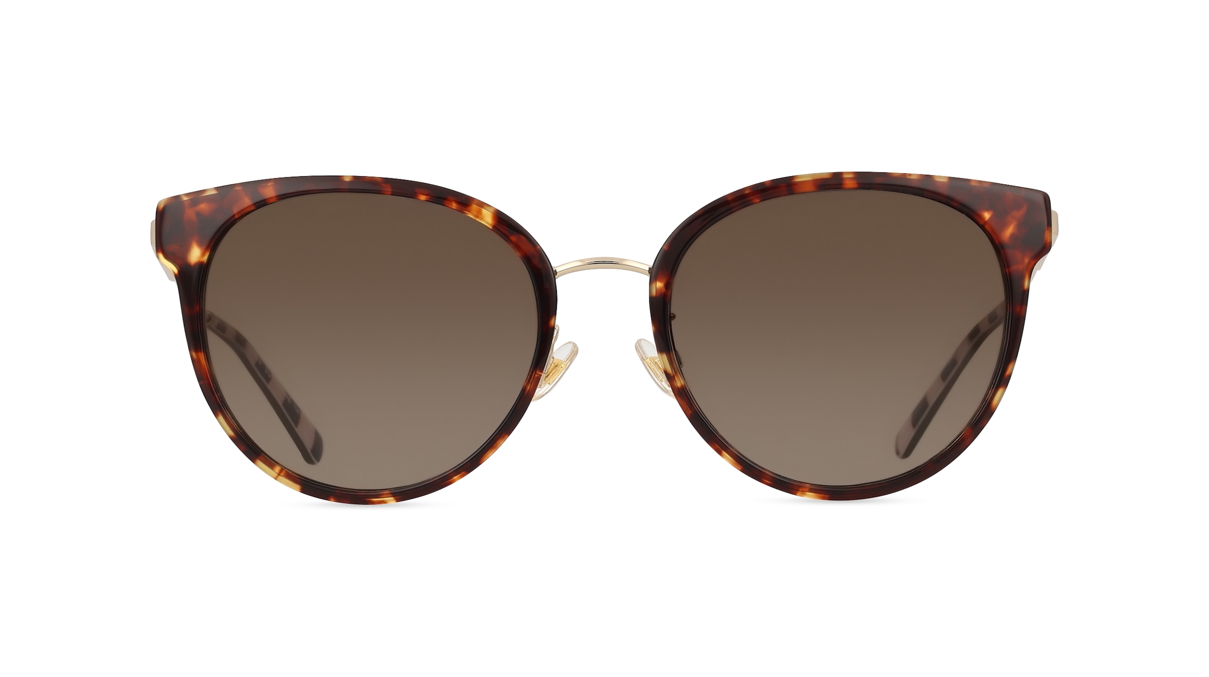 Kate Spade GINNY/F/S Damen-Sonnenbrille Vollrand Cateye Edelstahl-Gestell, braun