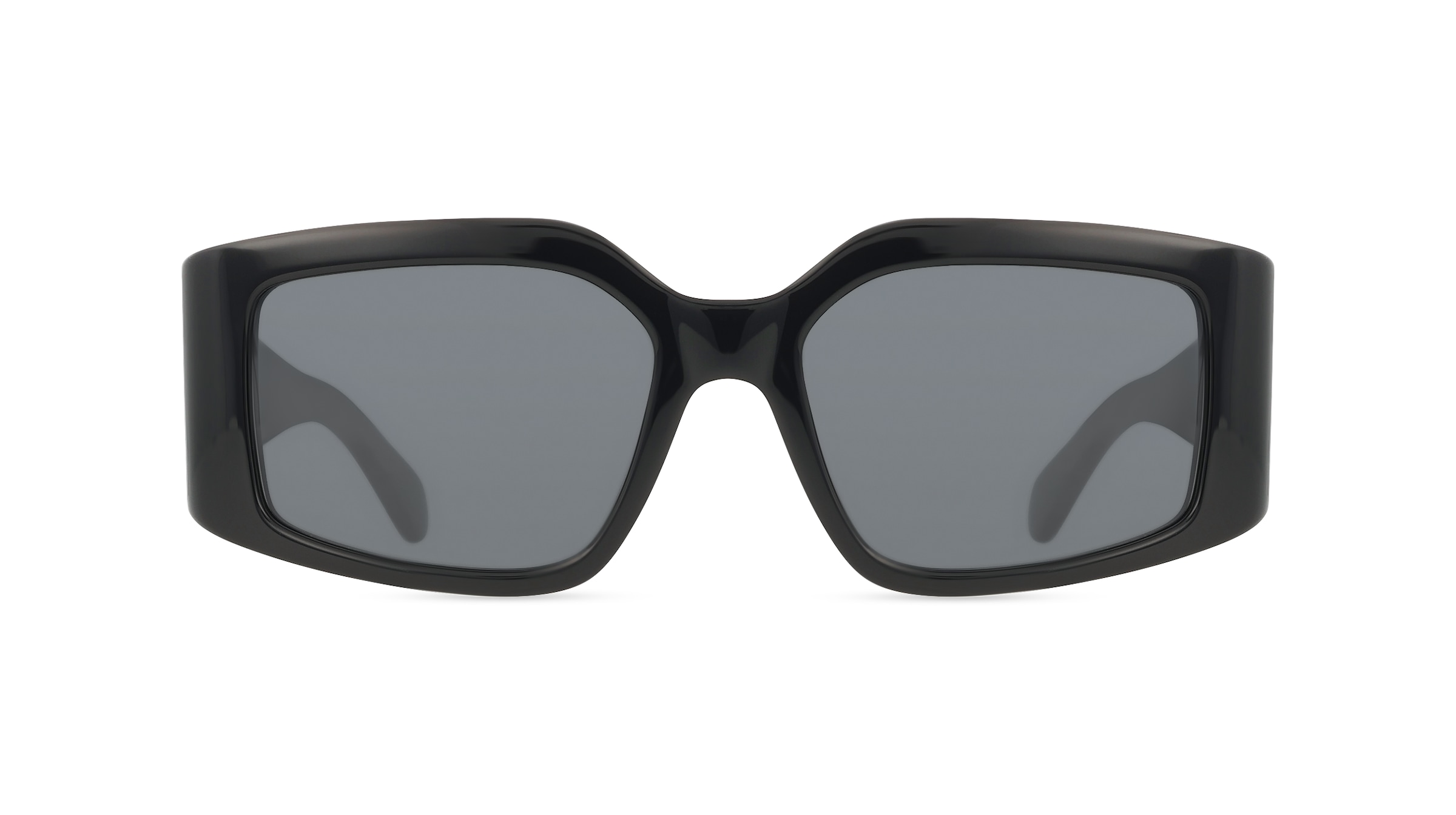 Ferragamo SF1101S Damen-Sonnenbrille Vollrand Eckig Acetat-Gestell, schwarz