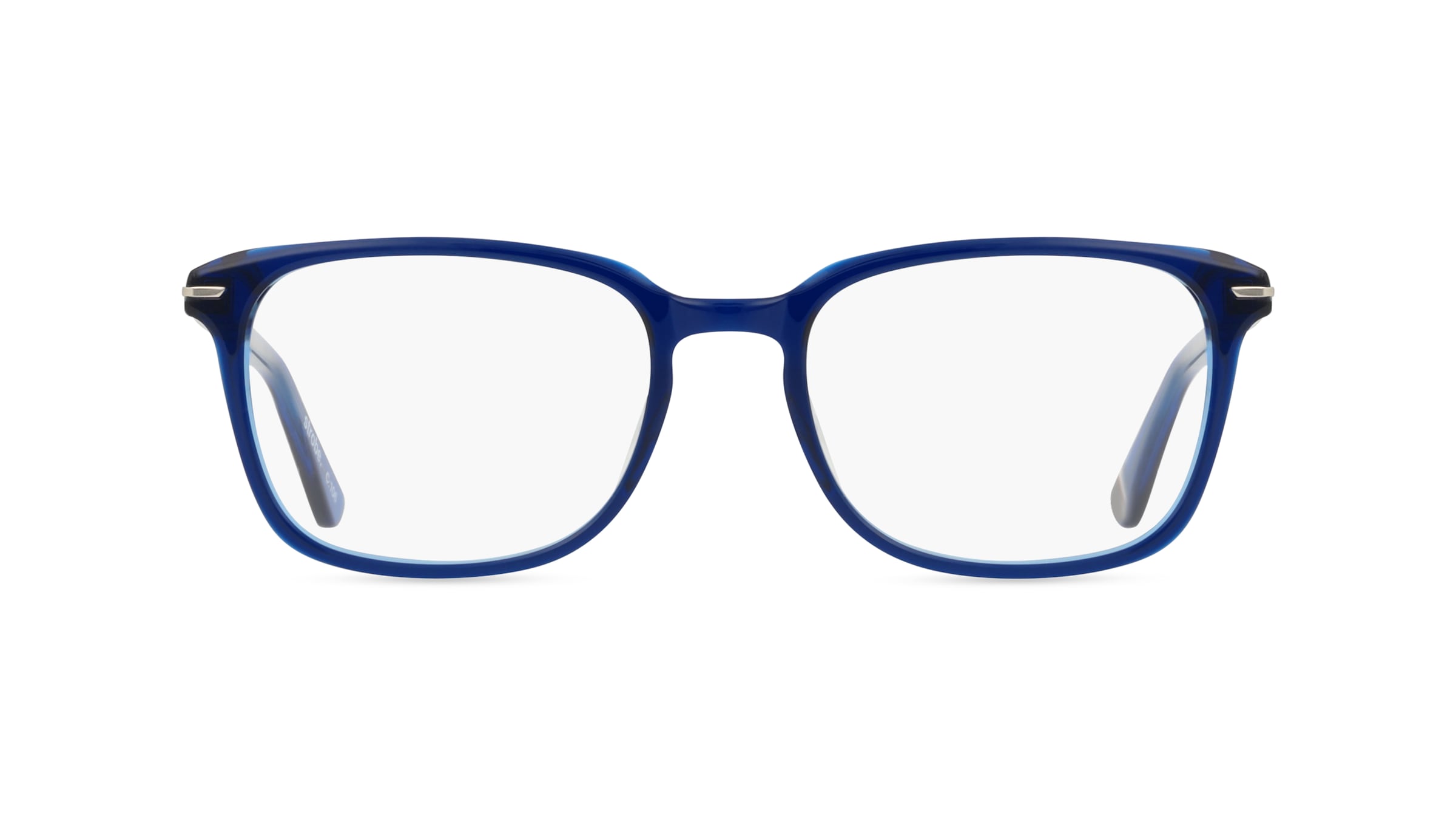 Superdry SDO Strobe Herren-Brille inkl. Gläser Vollrand Eckig Kunststoff-Gestell 52mm/18mm/145mm, blau