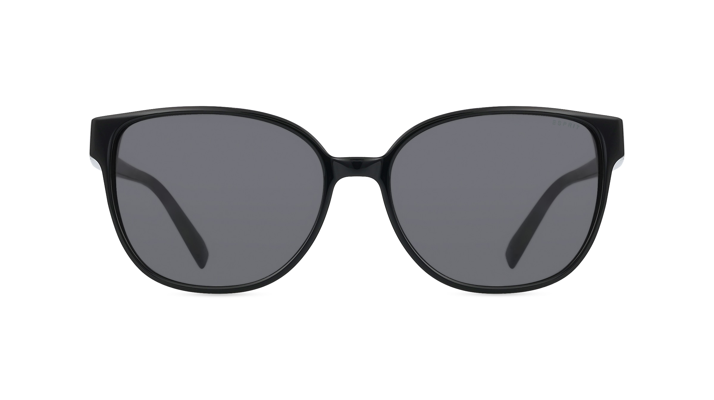 Esprit 40079 Unisex-Sonnenbrille Vollrand Butterfly Kunststoff-Gestell, schwarz