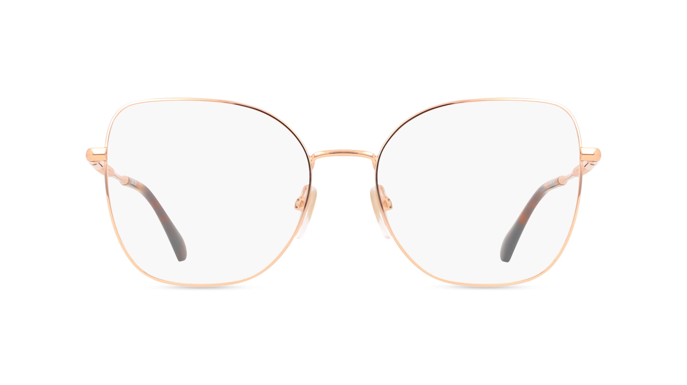 Nina Ricci NRIVNR341 Damen-Brille inkl. Gläser Vollrand Butterfly Metall-Gestell 54mm/18mm/135mm, orange