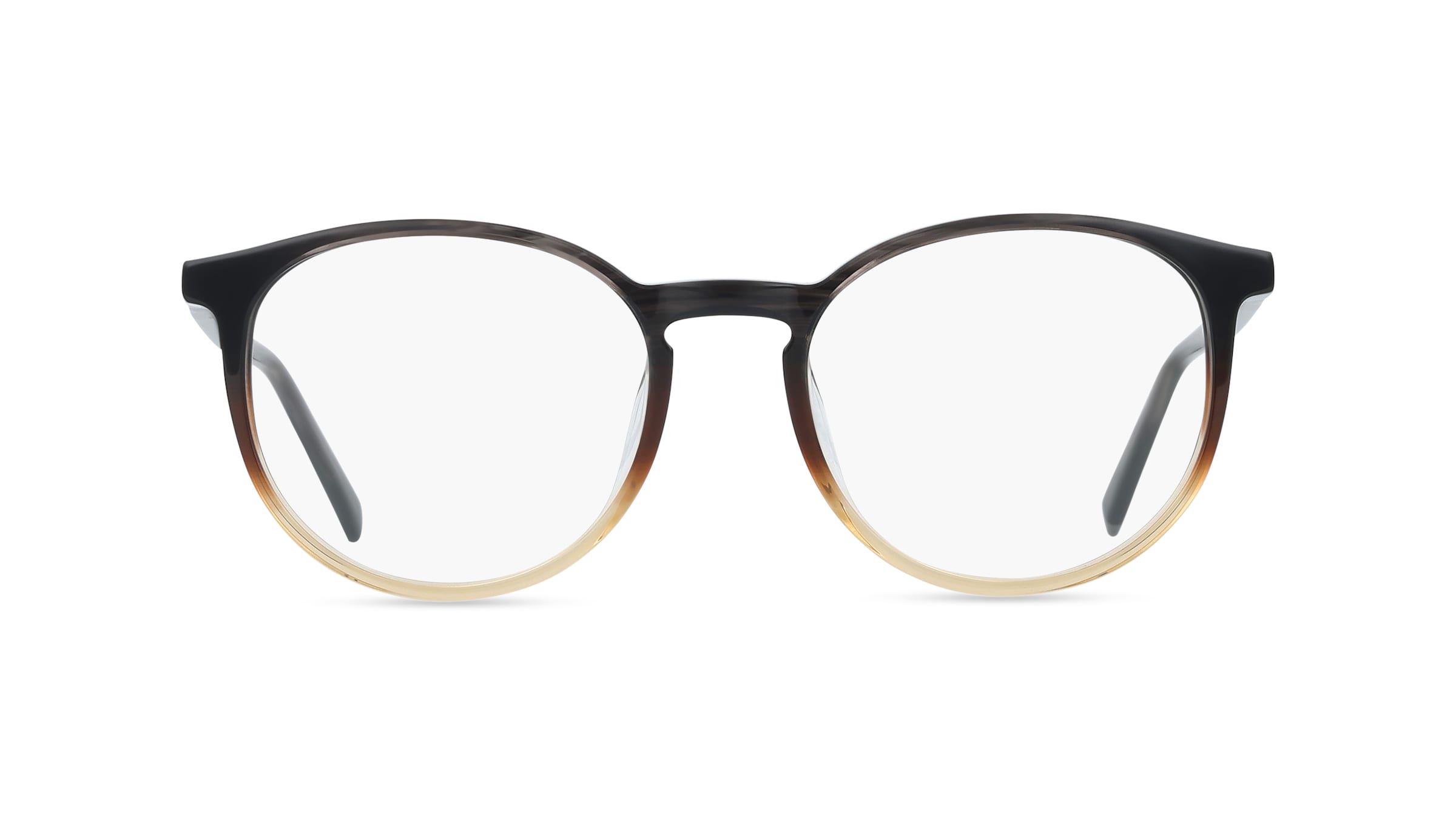 HUMPHREY´S eyewear 583185 Unisex-Brille inkl. Gläser Vollrand Quadratisch Kunststoff-Gestell 48/17/135, Grau