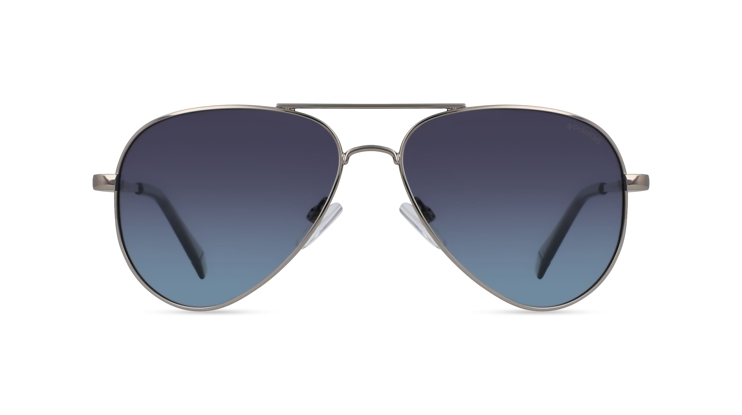 Polaroid PLD 6012/N/NEW Unisex-Sonnenbrille Vollrand Pilot Metall-Gestell, silber