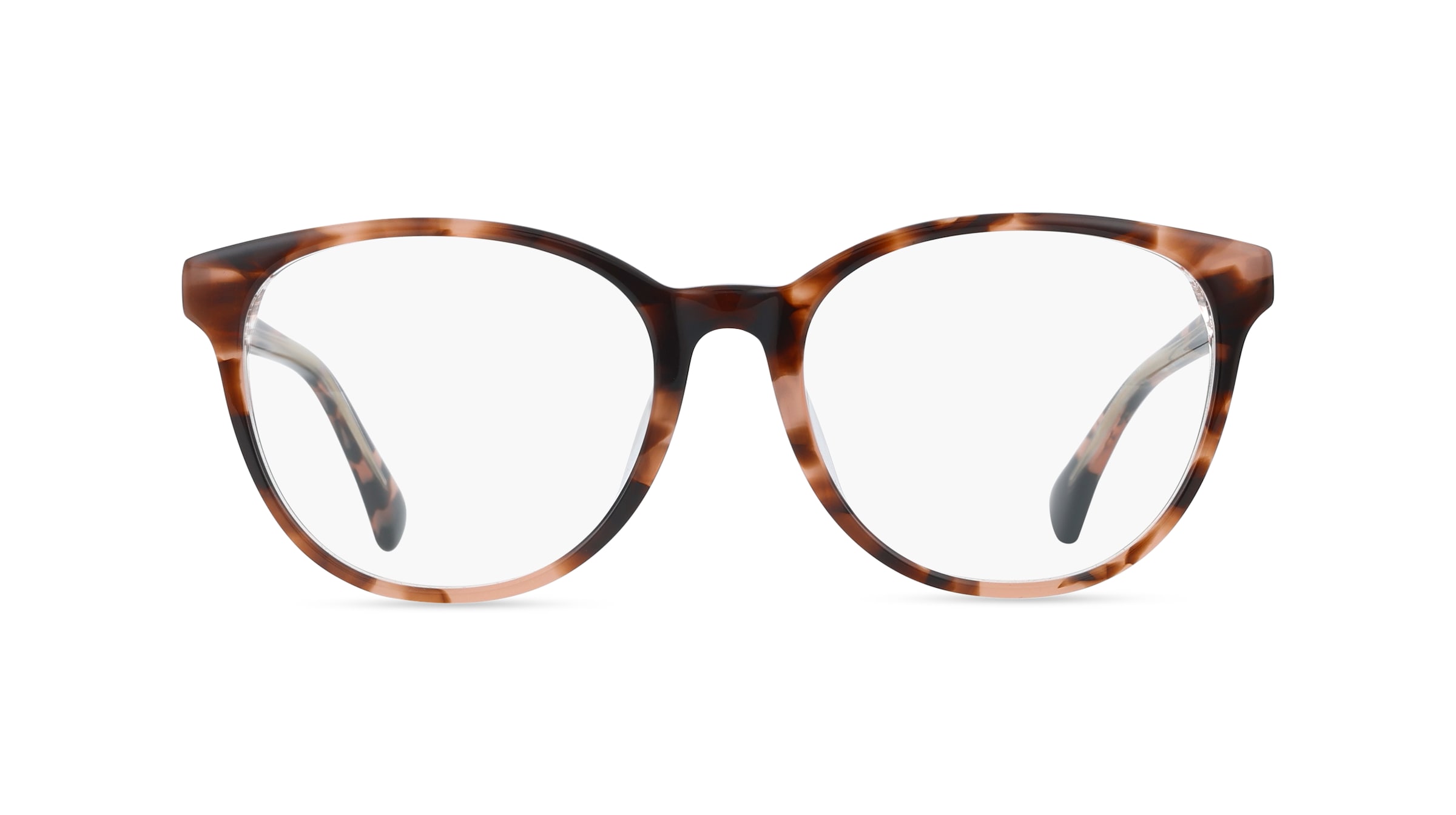 Ralph 0RA7188U Damen-Brille inkl. Gläser Vollrand Rund Acetat-Gestell 54/18/145, pink