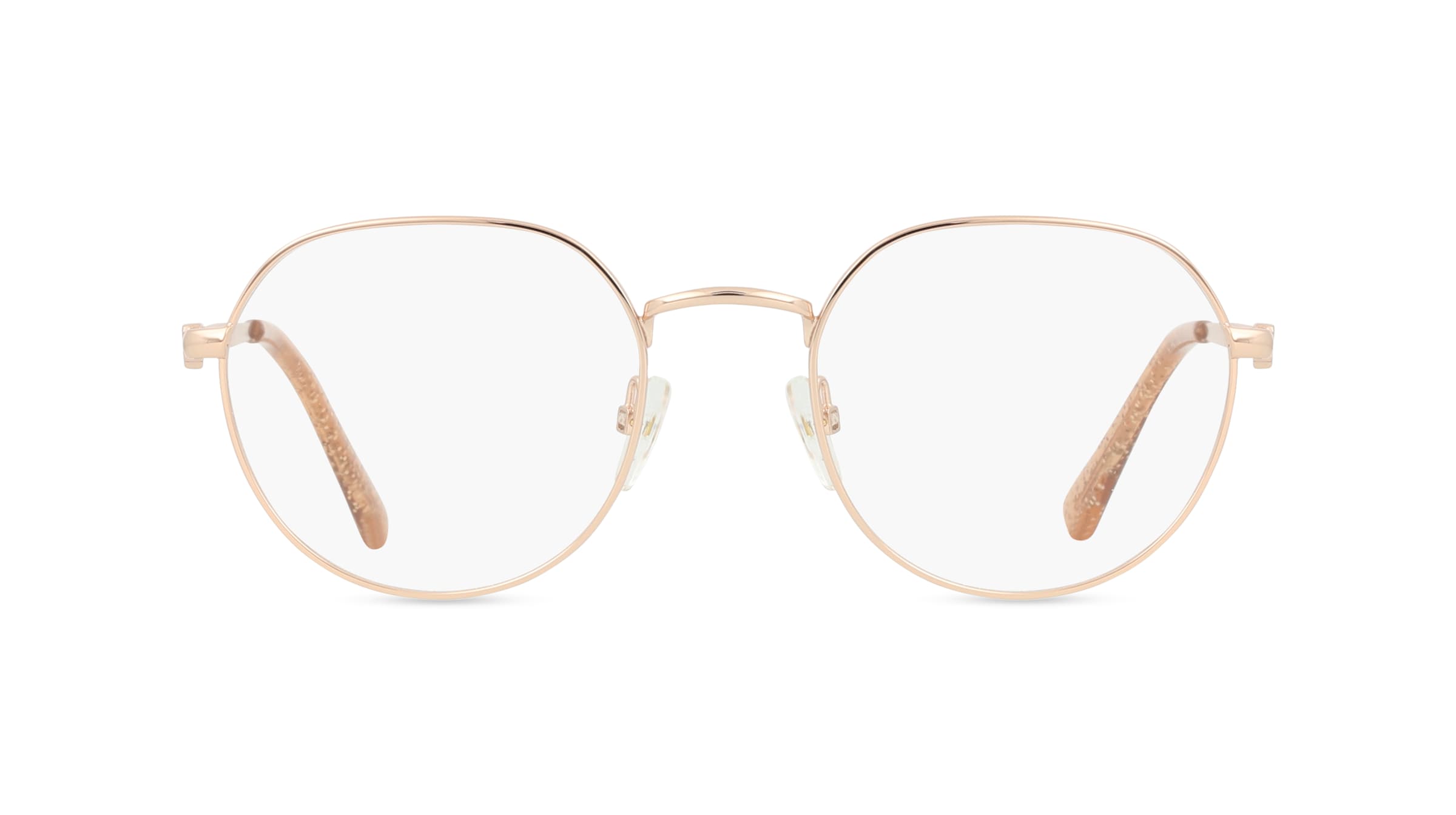 Chiara Ferragni CF 1012 Damen-Brille inkl. Gläser Vollrand Eckig Metall-Gestell 50mm/20mm/140mm, gold