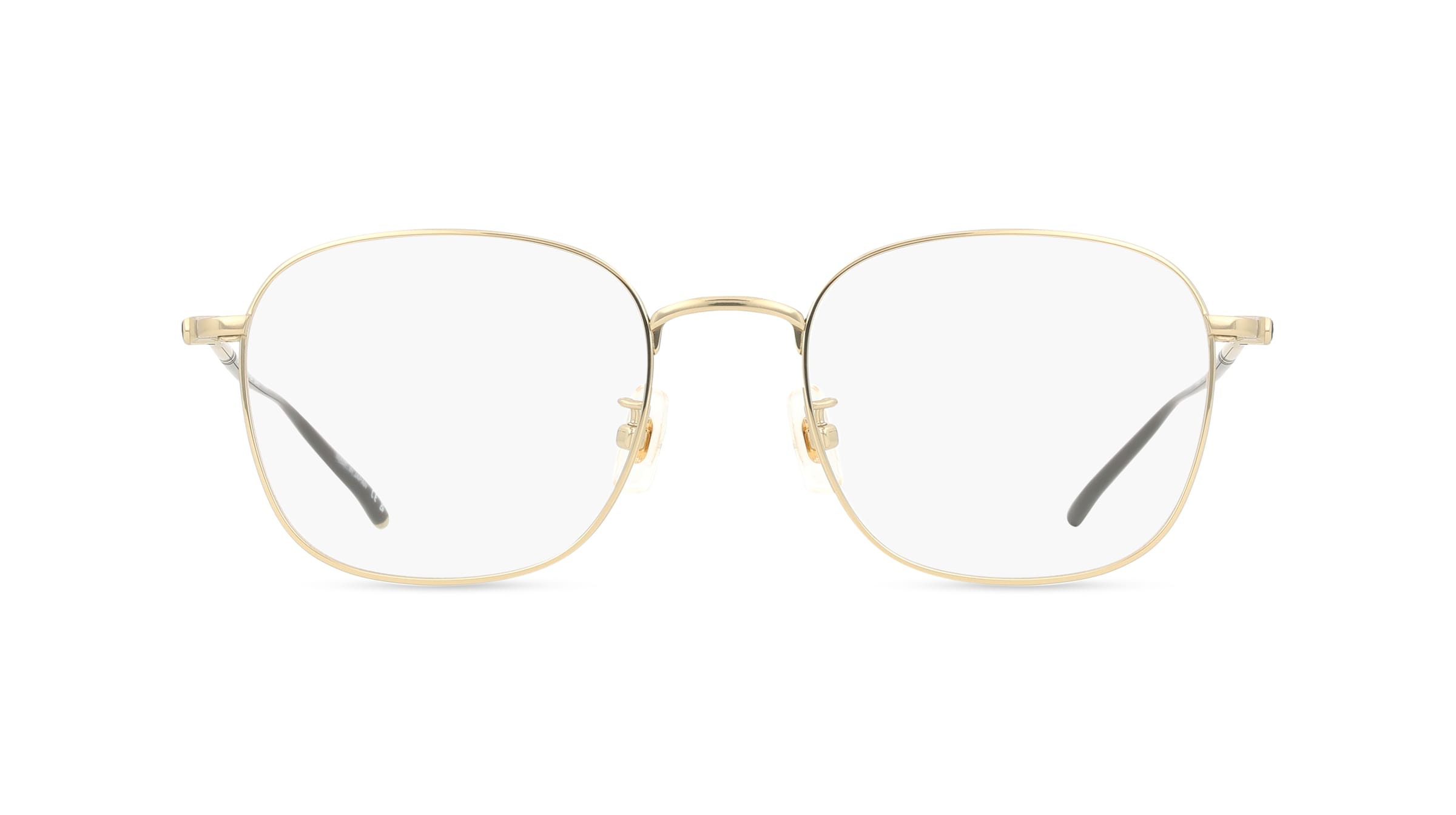 Montblanc MB0415OA Herren-Brille inkl. Gläser Vollrand Eckig Titan-Gestell 54mm/20mm/145mm, gold