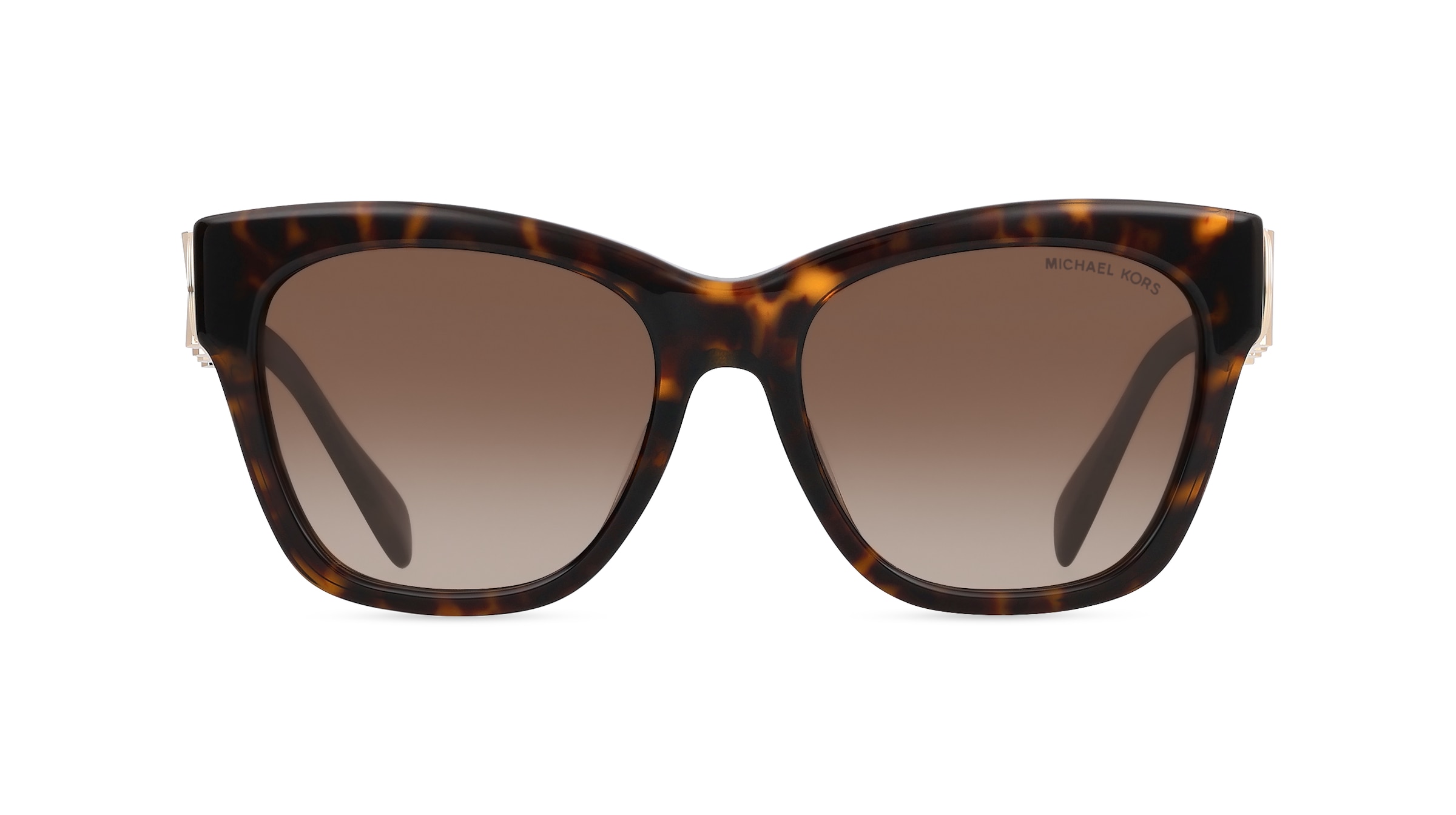 Michael Kors MK2182U Damen-Sonnenbrille Vollrand Butterfly Acetat-Gestell, braun