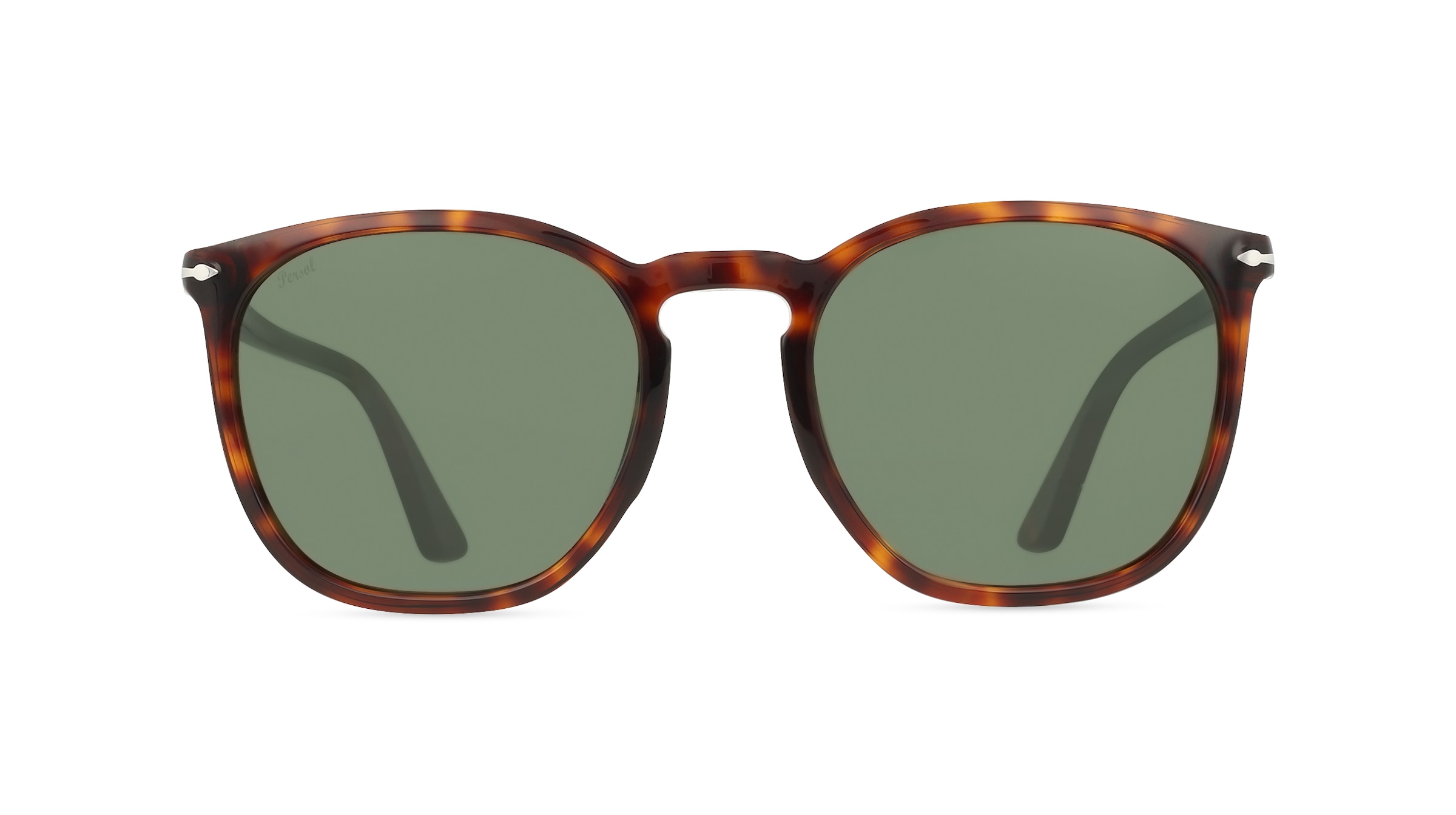 Persol 0PO3316S Unisex-Sonnenbrille Vollrand Eckig Acetat-Gestell, braun