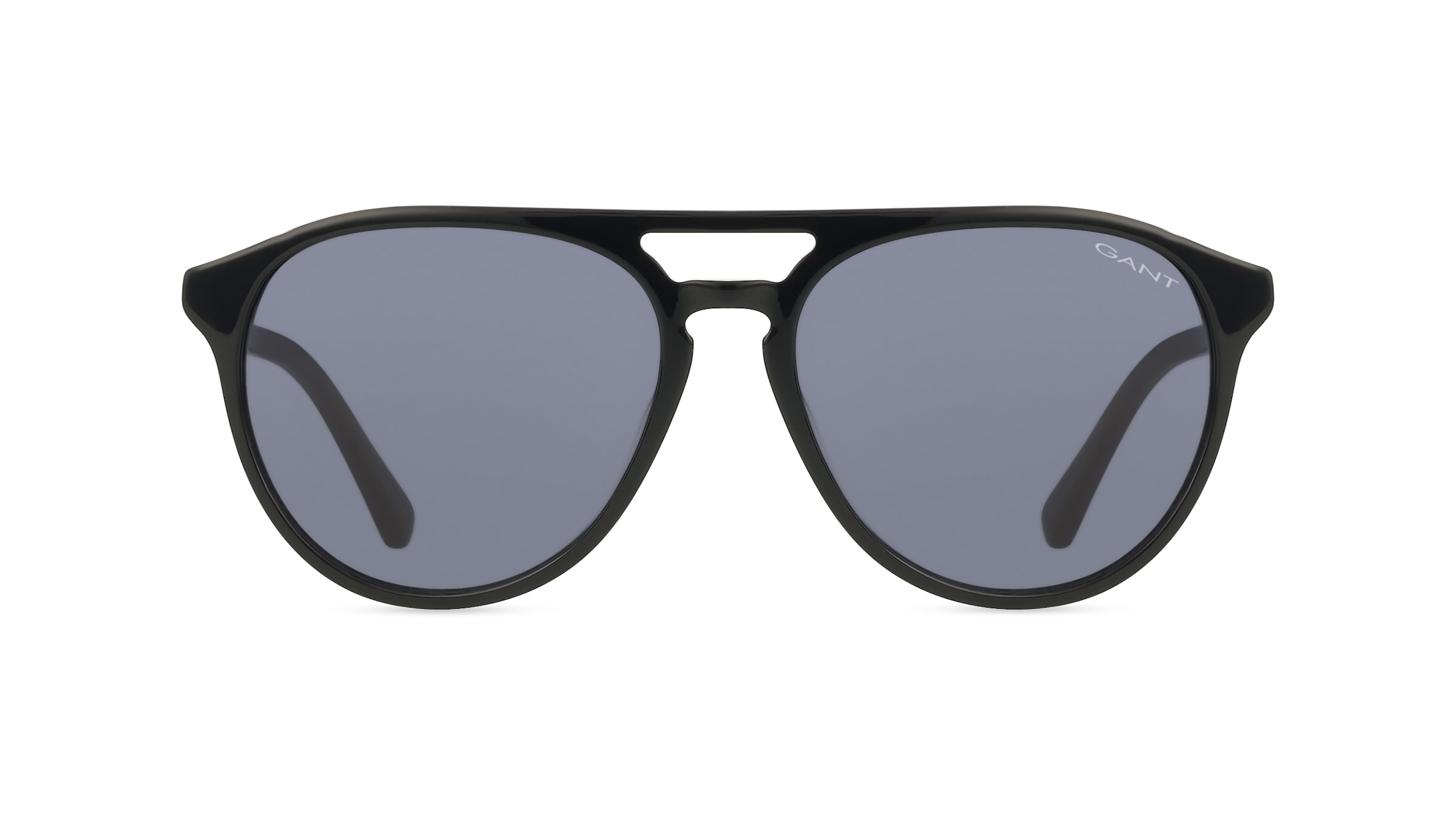 Gant GA7223 Herren-Sonnenbrille Vollrand Pilot Acetat-Gestell, schwarz