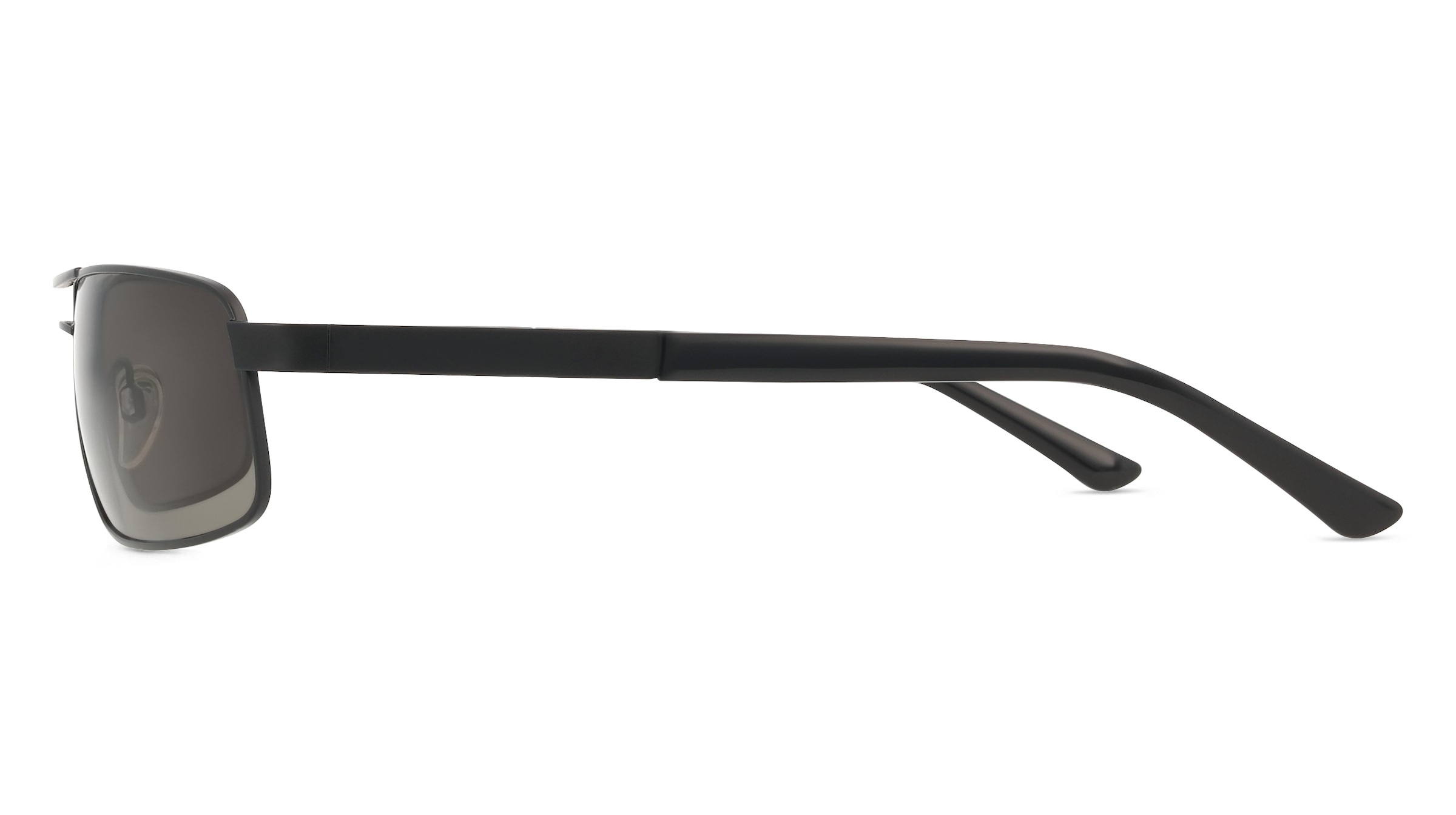 Thumbnail - Fielmann OBRA 346 SUN FLEX FA Herren-Sonnenbrille Vollrand Quadratisch Metall-Gestell, schwarz