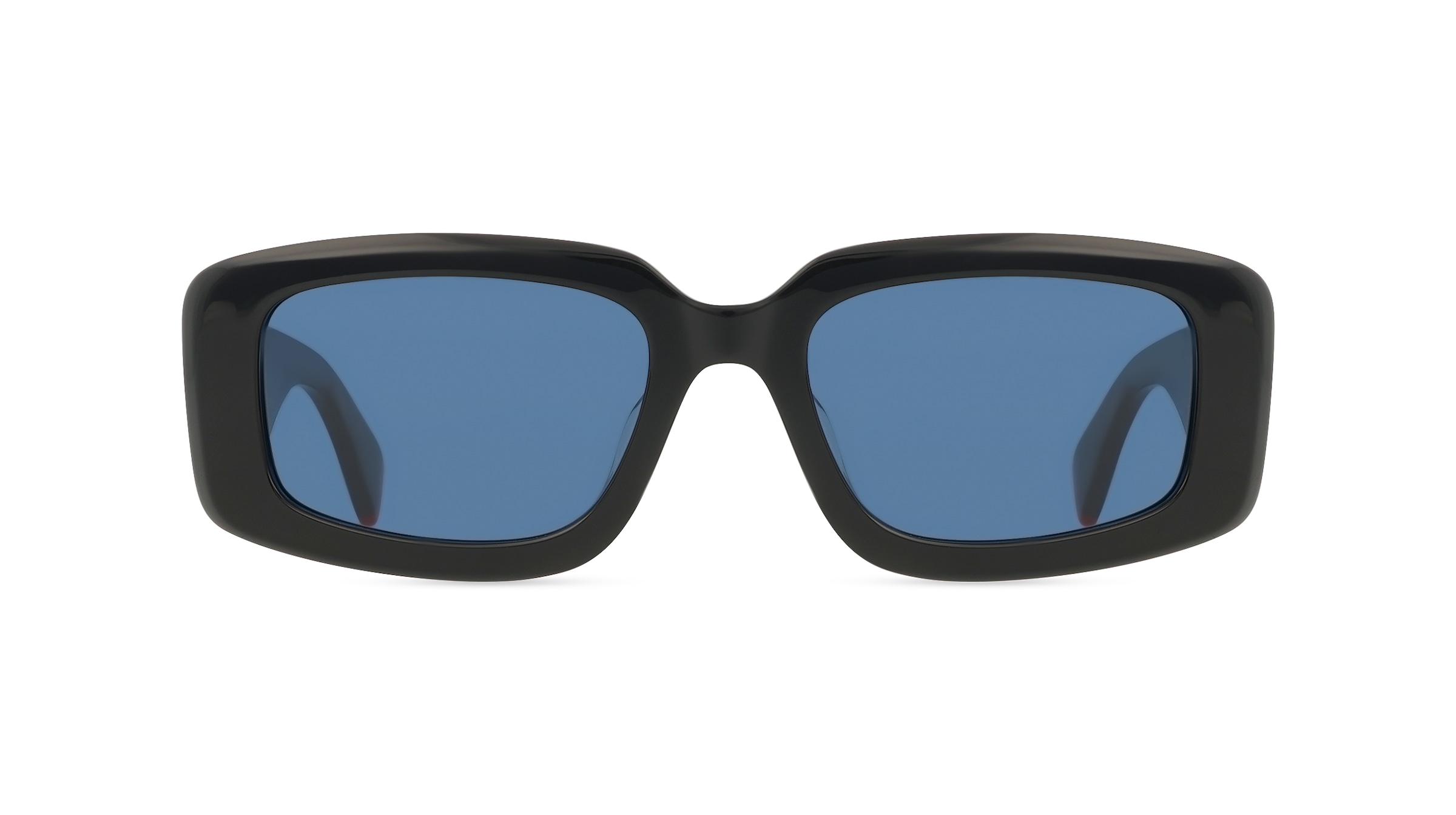 Kenzo KZ40198U Damen-Sonnenbrille Vollrand Eckig Acetat-Gestell, Schwarz