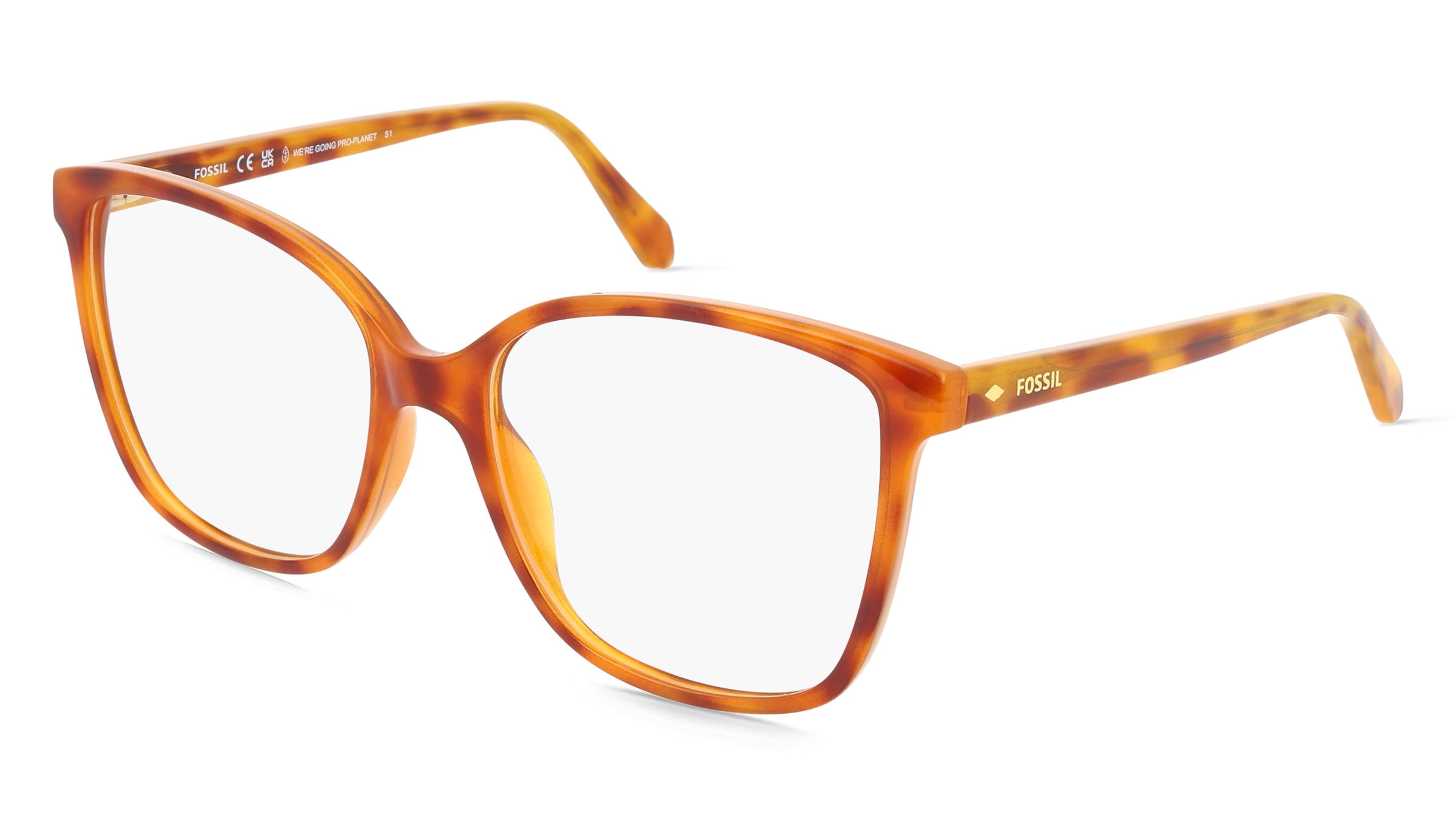 Nike FOS 7165 Damen-Brille inkl. Gläser Vollrand Panto Kunststoff-Gestell 55/17/140, Havanna