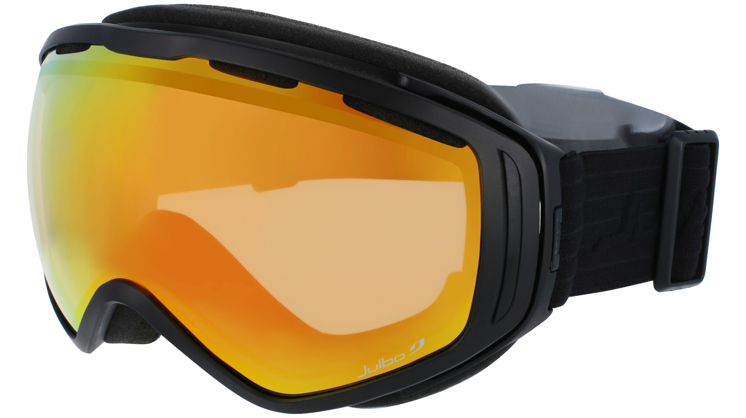 Julbo TITAN OTG J802 Unisex-Skibrille Vollrand Monoscheibe Kunststoff-Gestell, schwarz