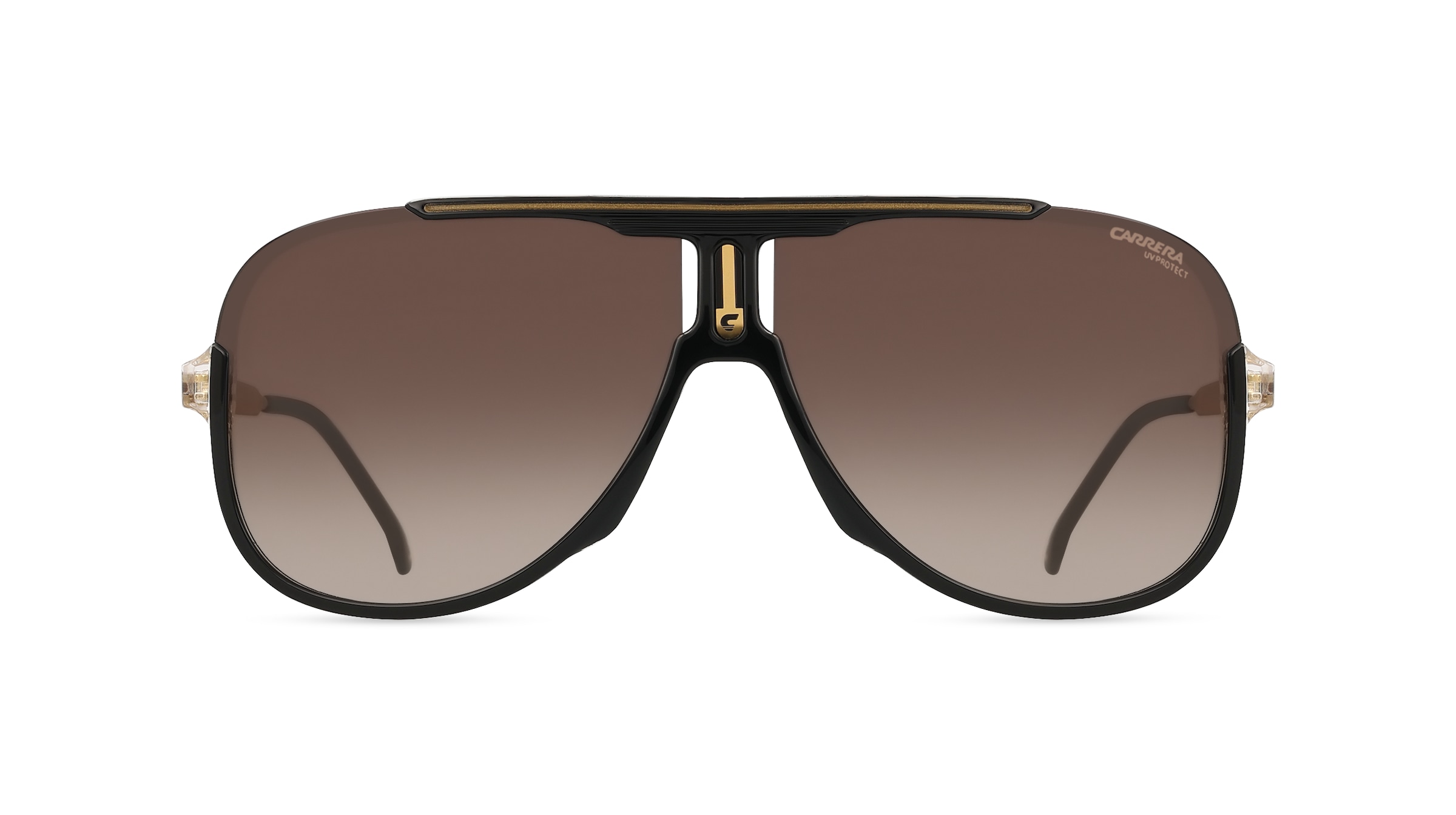 Carrera 1059/S Herren-Sonnenbrille Vollrand Pilot Kunststoff-Gestell, schwarz
