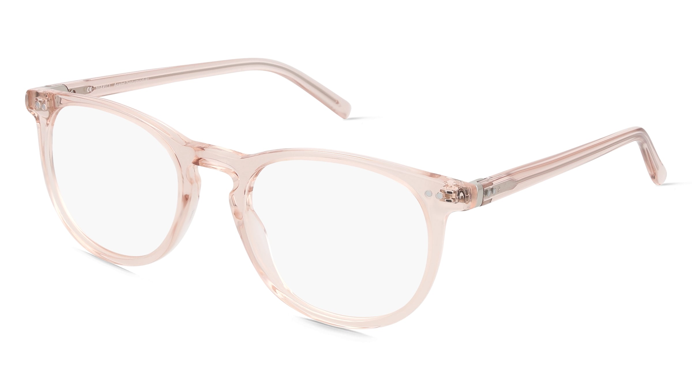 Fielmann LN 049 CL MARLO Damen-Brille inkl. Gläser Vollrand Panto Acetat-Gestell 52mm/20mm/145mm, pink