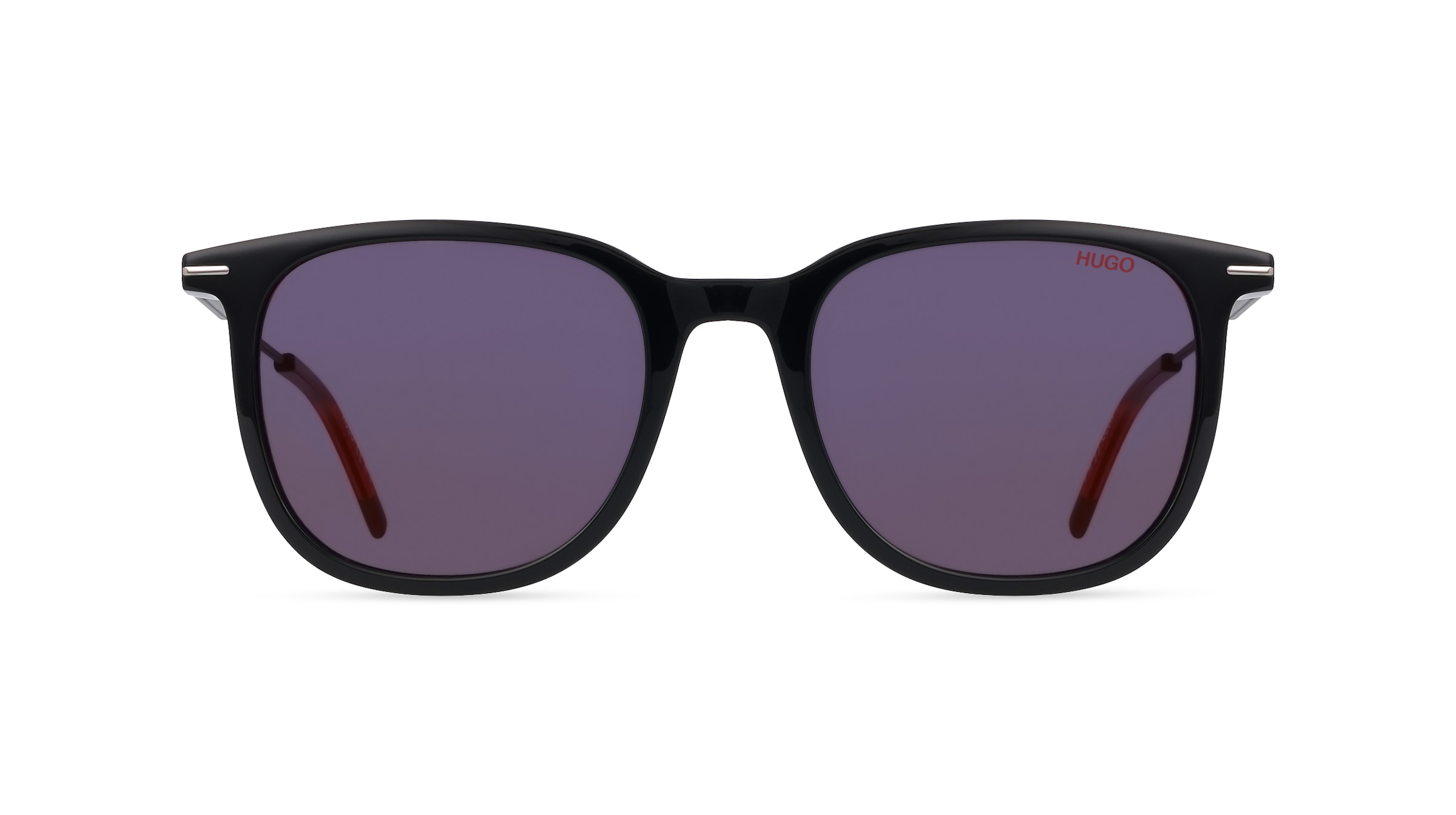 Hugo HG 1203/S Herren-Sonnenbrille Vollrand Oval Acetat-Gestell, schwarz