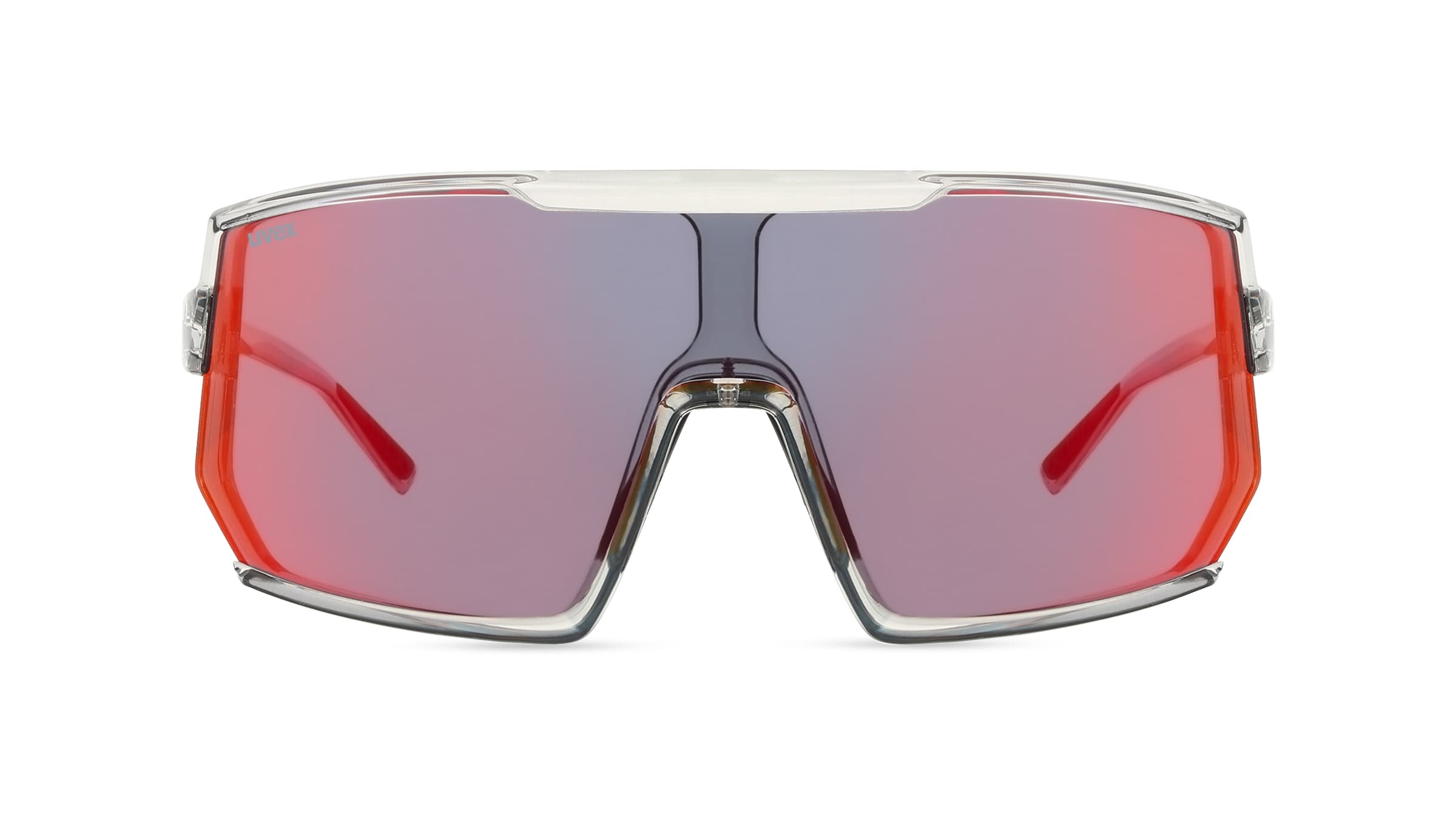 Uvex Sports S533003 sportstyle 235 Unisex-Sonnenbrille Vollrand Monoscheibe Kunststoff-Gestell, grau