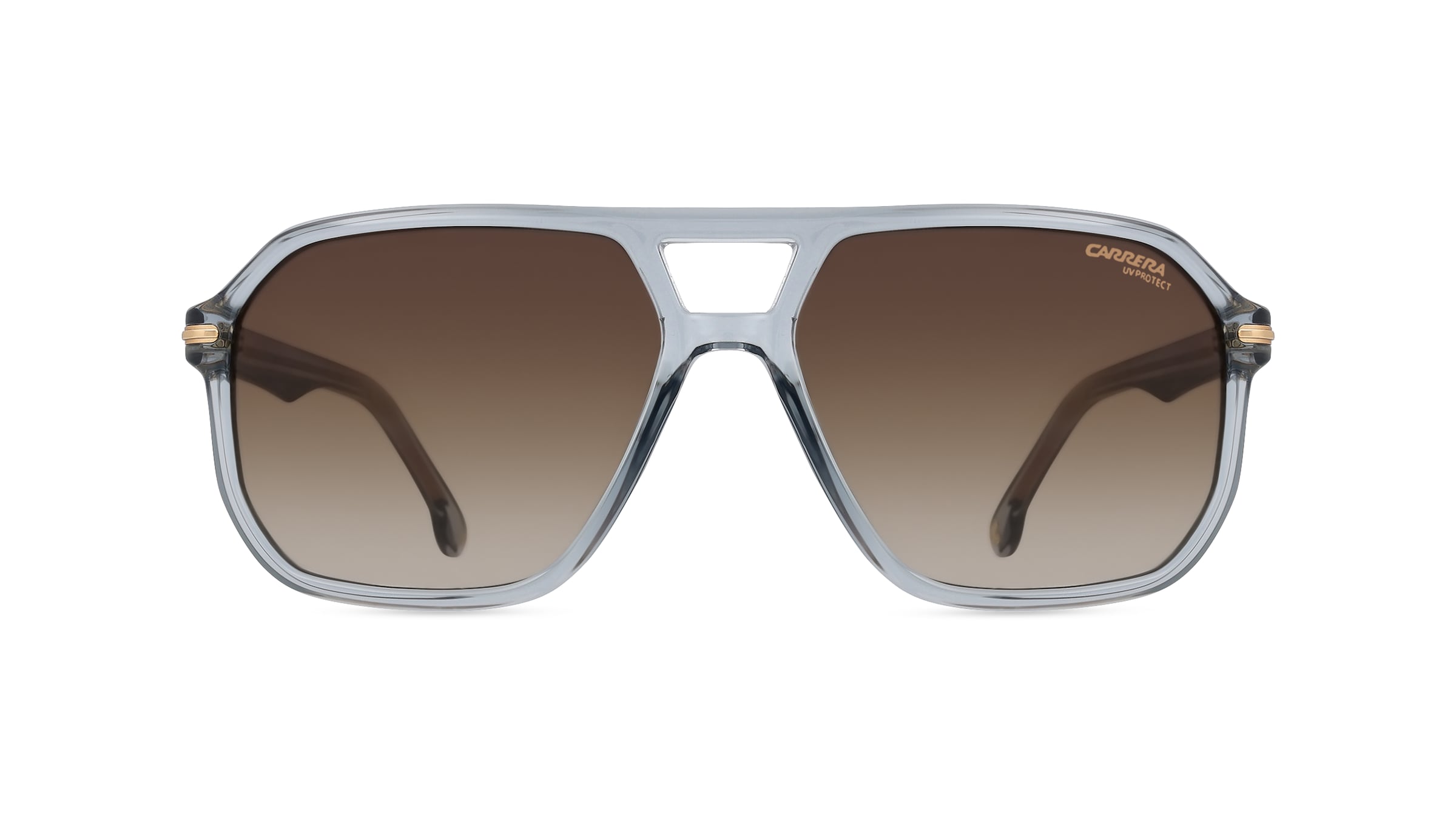 Carrera 302/S Herren-Sonnenbrille Vollrand Pilot Kunststoff-Gestell, Grau