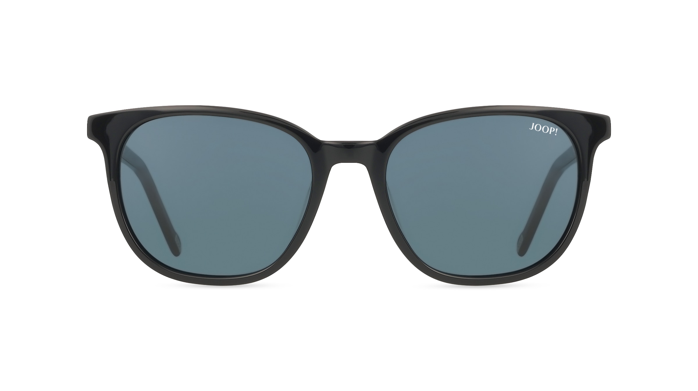 JOOP! JP 7104 Unisex-Sonnenbrille Vollrand Eckig Acetat-Gestell, Schwarz