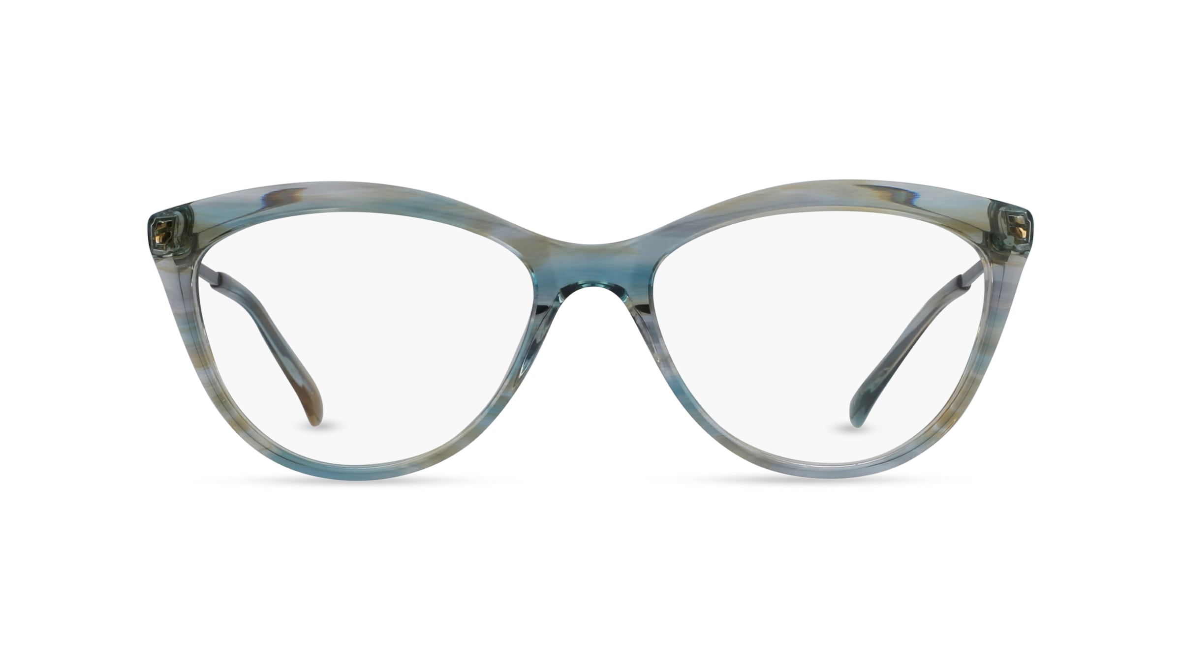 Fielmann BD 450 FLEX FA Damen-Brille inkl. Gläser Vollrand Butterfly Acetat-Gestell 52mm/16mm/135mm, grün