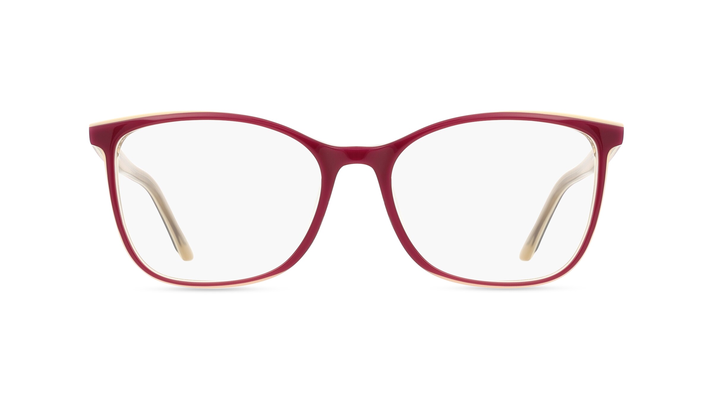 Mexx Eyes 2564 Damen-Brille inkl. Gläser Vollrand Eckig Kunststoff-Gestell 54mm/16mm/140mm, pink