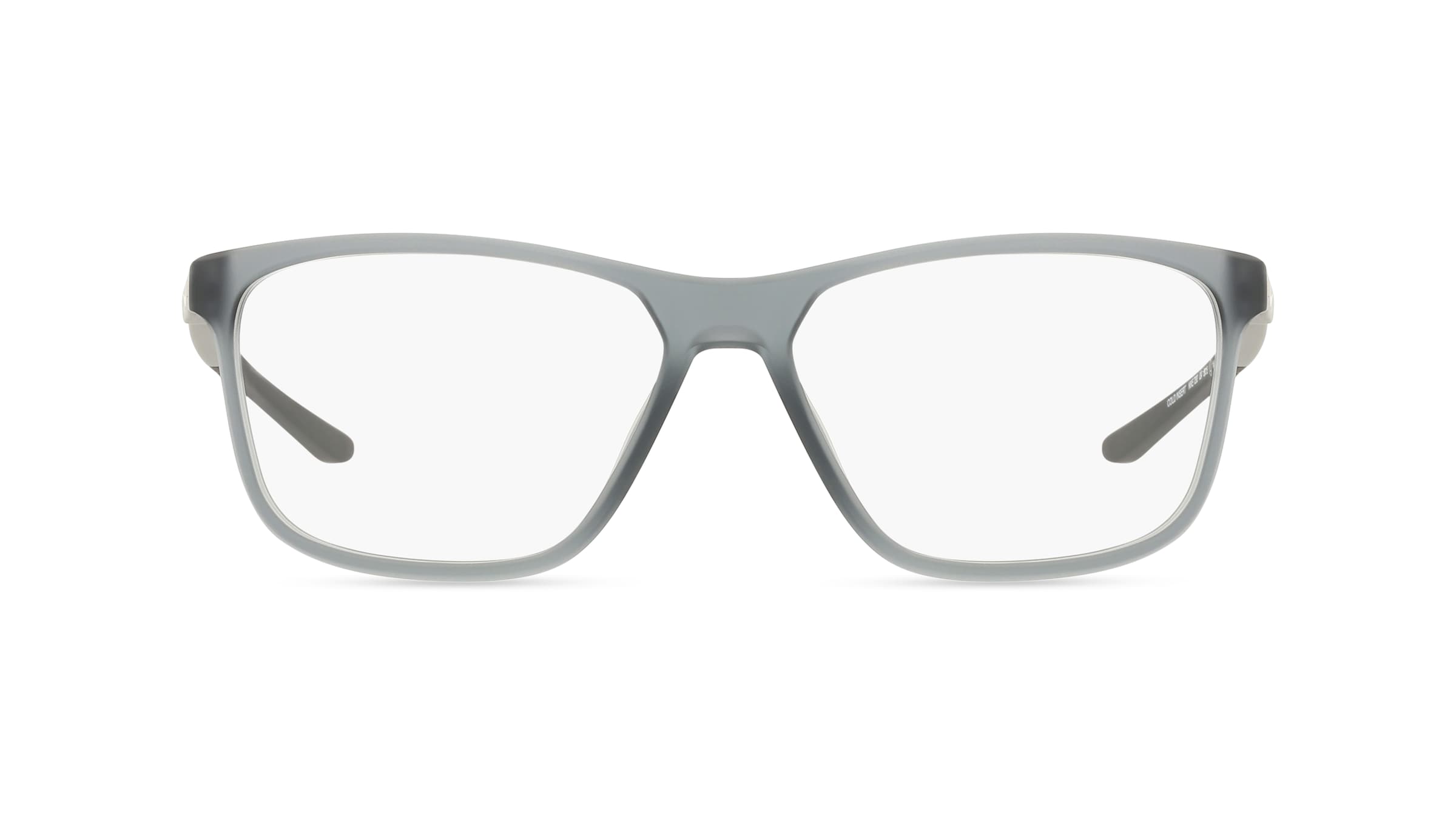 Nike NK7293 Herren-Brille inkl. Gläser Vollrand Eckig Kunststoff-Gestell 58/15/145, grau